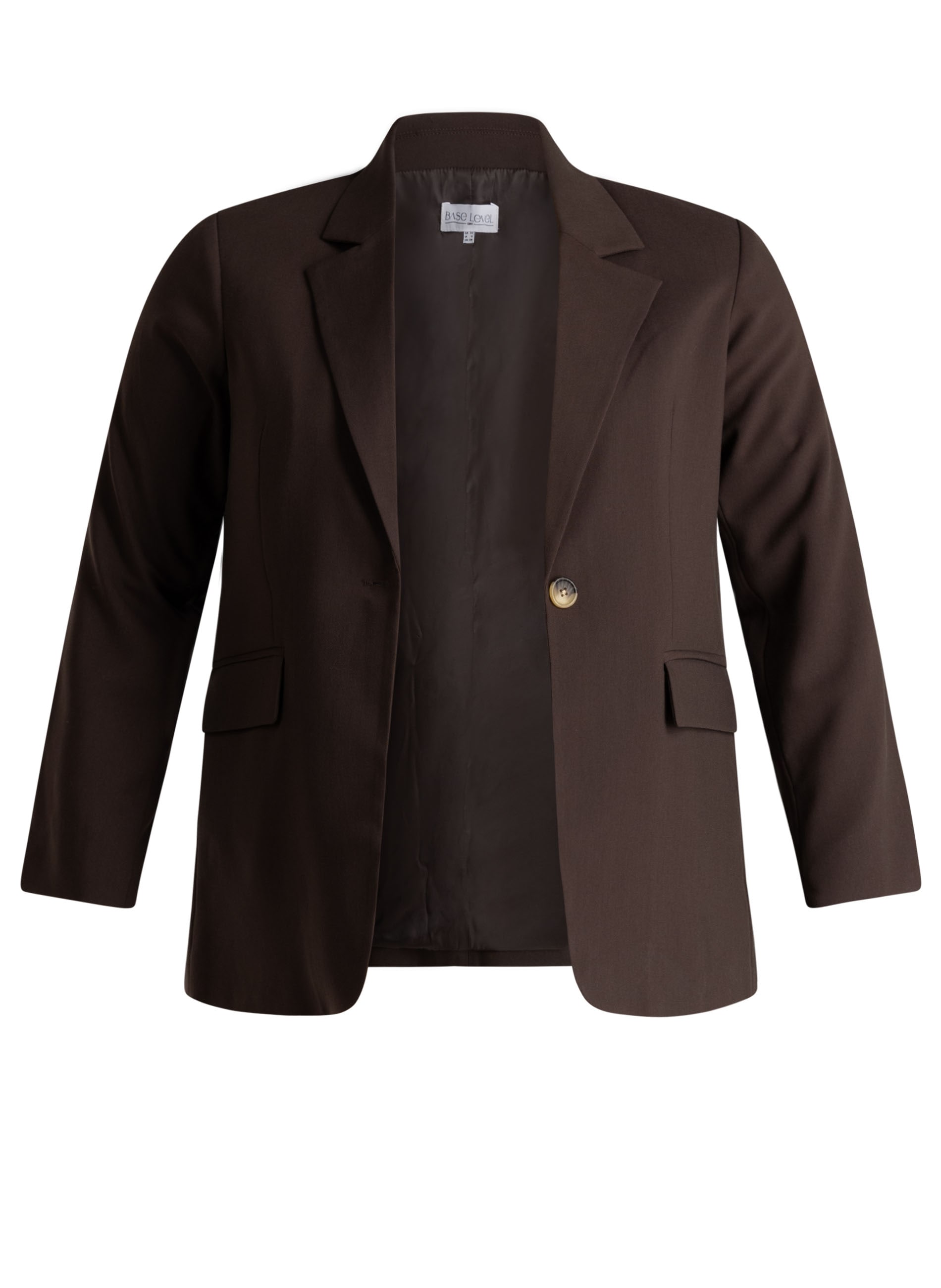 Base Level Curvy Jackenblazer »Yelena« mit grossen Knopf