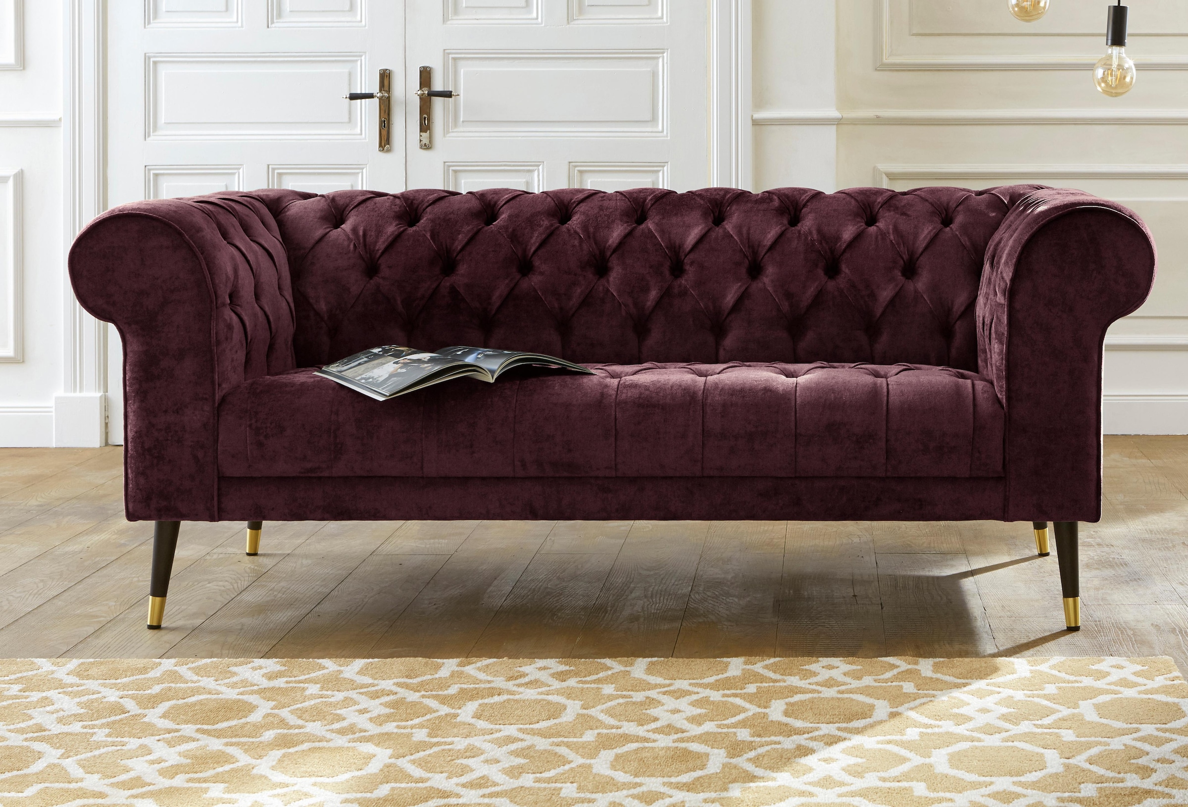 Home affaire Chesterfield-Sofa »Tinnum«