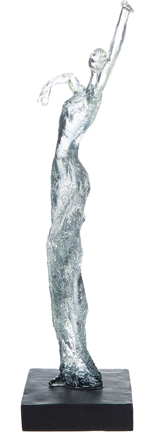 GILDE Skulptur »Skulptur Seelentanz klar; schwarz« Harmonie Innigkeit Ruhe Emotion Kunstfigur