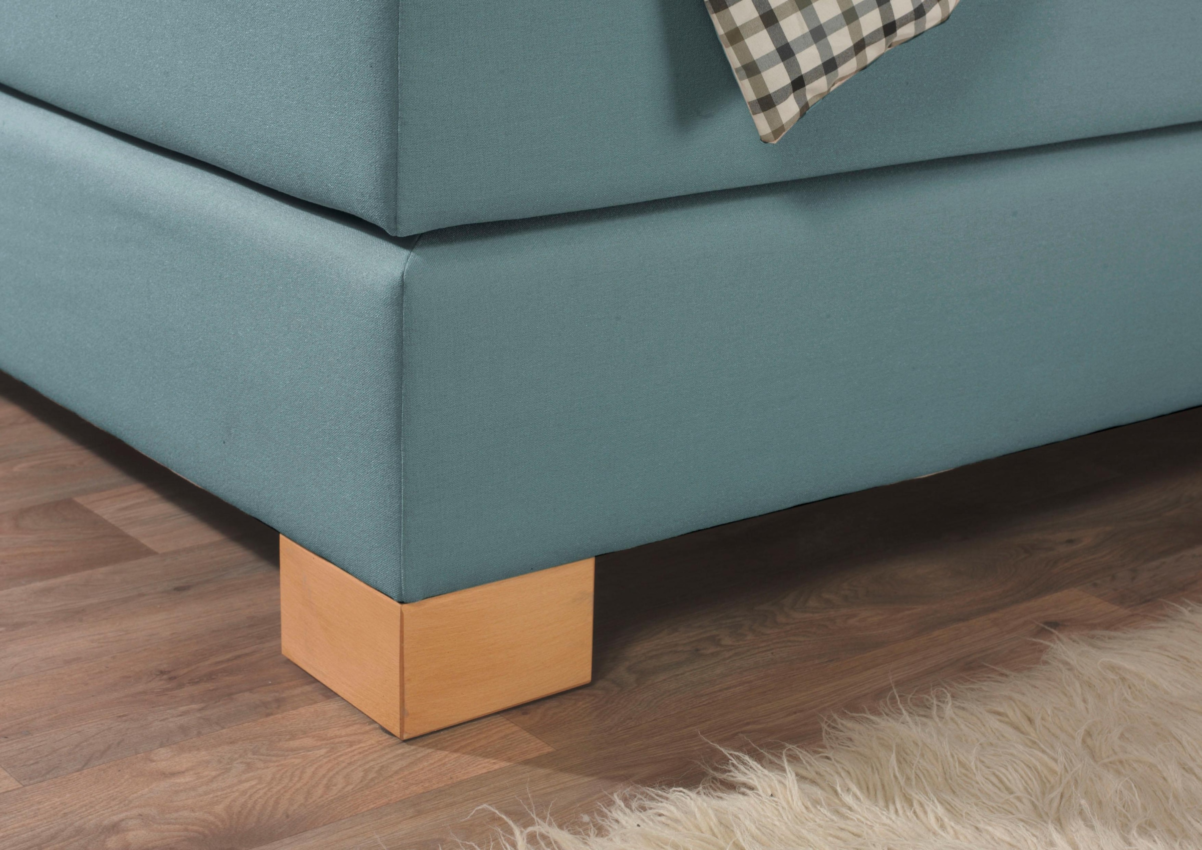 Home affaire Boxspringbett »Merino« incl. Kaltschaumtopper, 5, Breiten, 2 Härtegrade, 3 Ausführungen