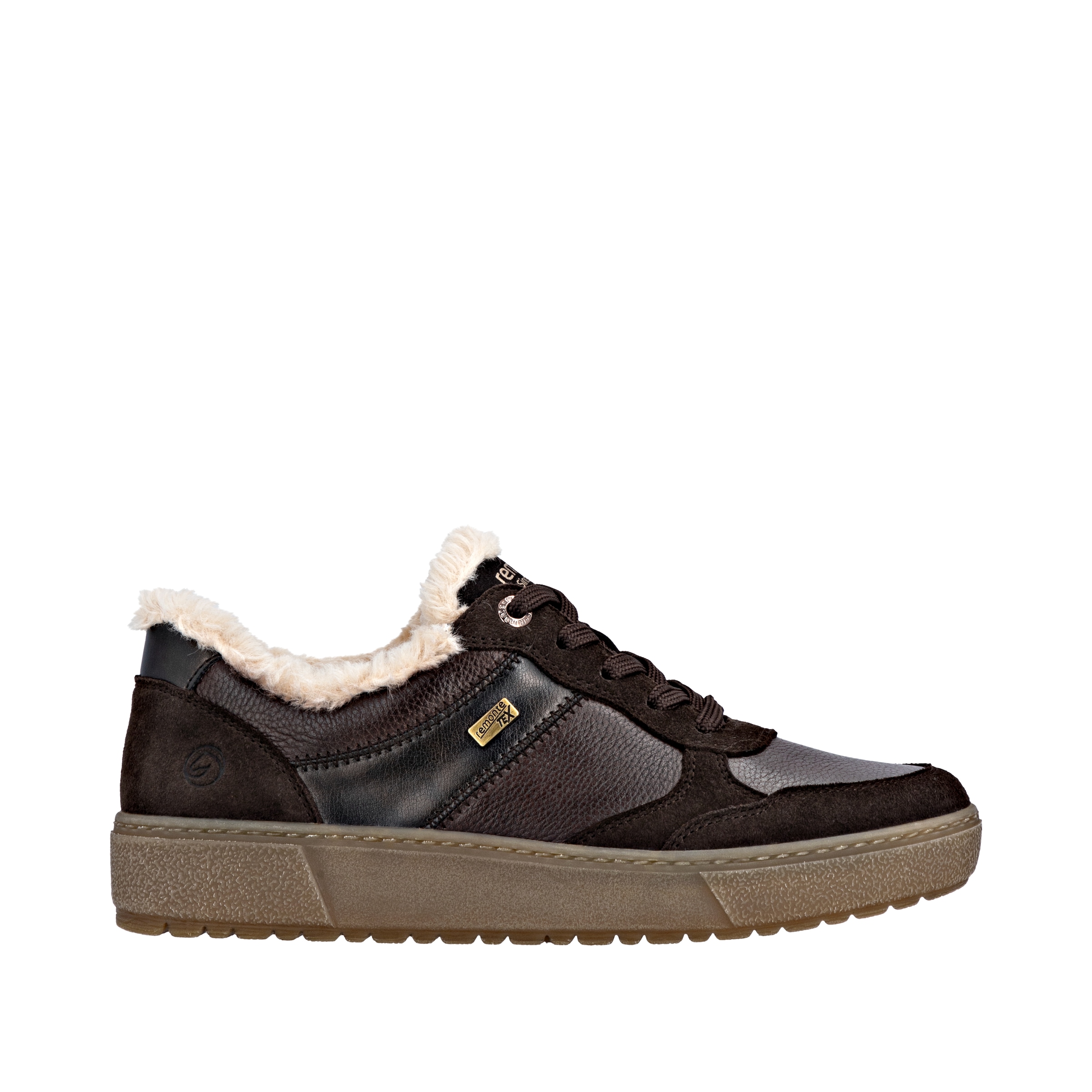Remonte Baskets à plateforme  chaussure à lacets, chaussure basse avec membrane TEX déperlante