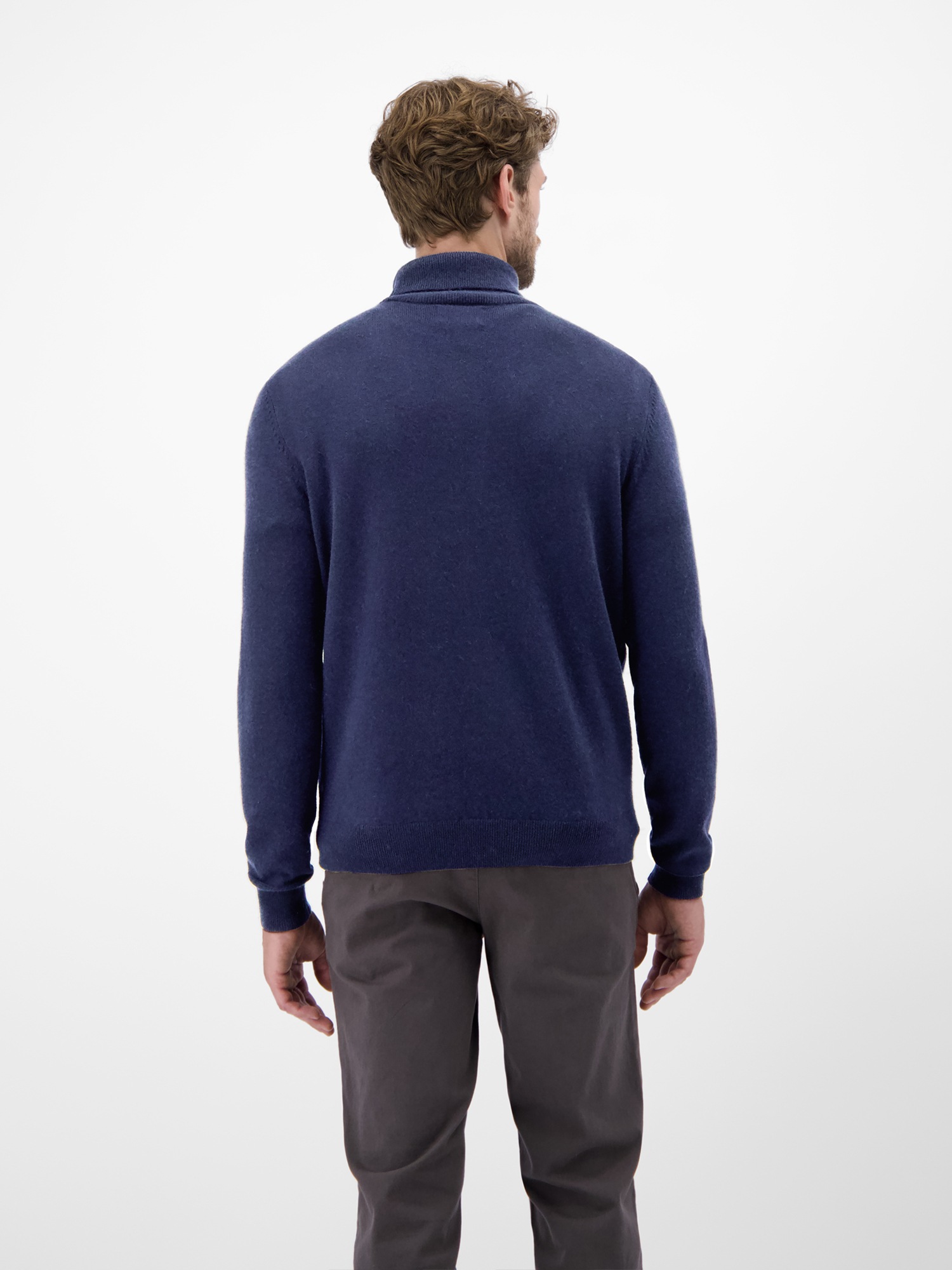 LERROS Pull à col roulé »Herren Rollkragenpullover - lässige Optik, wärmender«