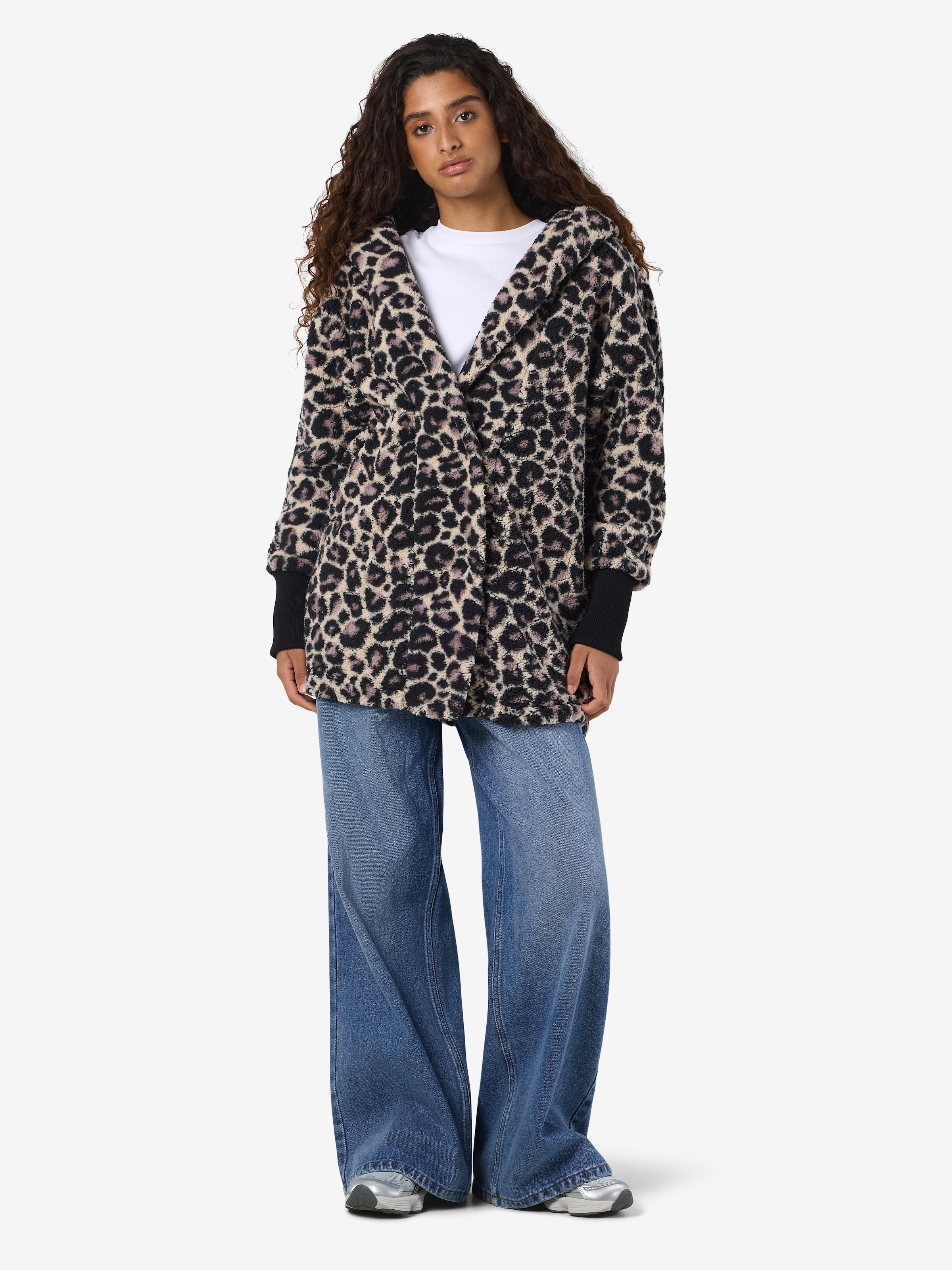 Noisy may »NMCUDDLE L/S COATIGAN AOP NOOS« Kunstfaser
