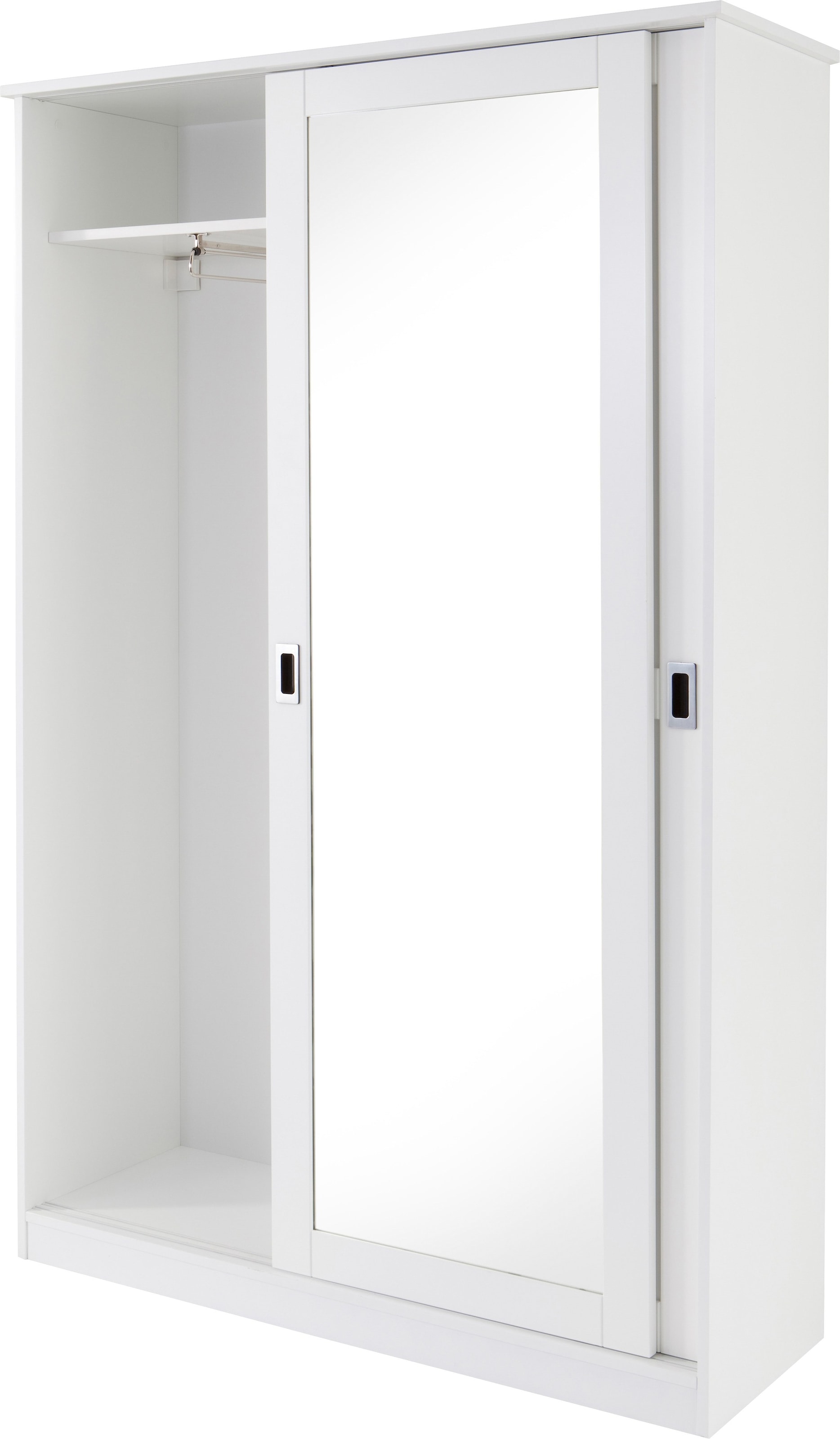 Home affaire Garderobenschrank »Nekso« mit Spiegel, Breite 114 cm, aus MDF oder Massivholz, FSC®