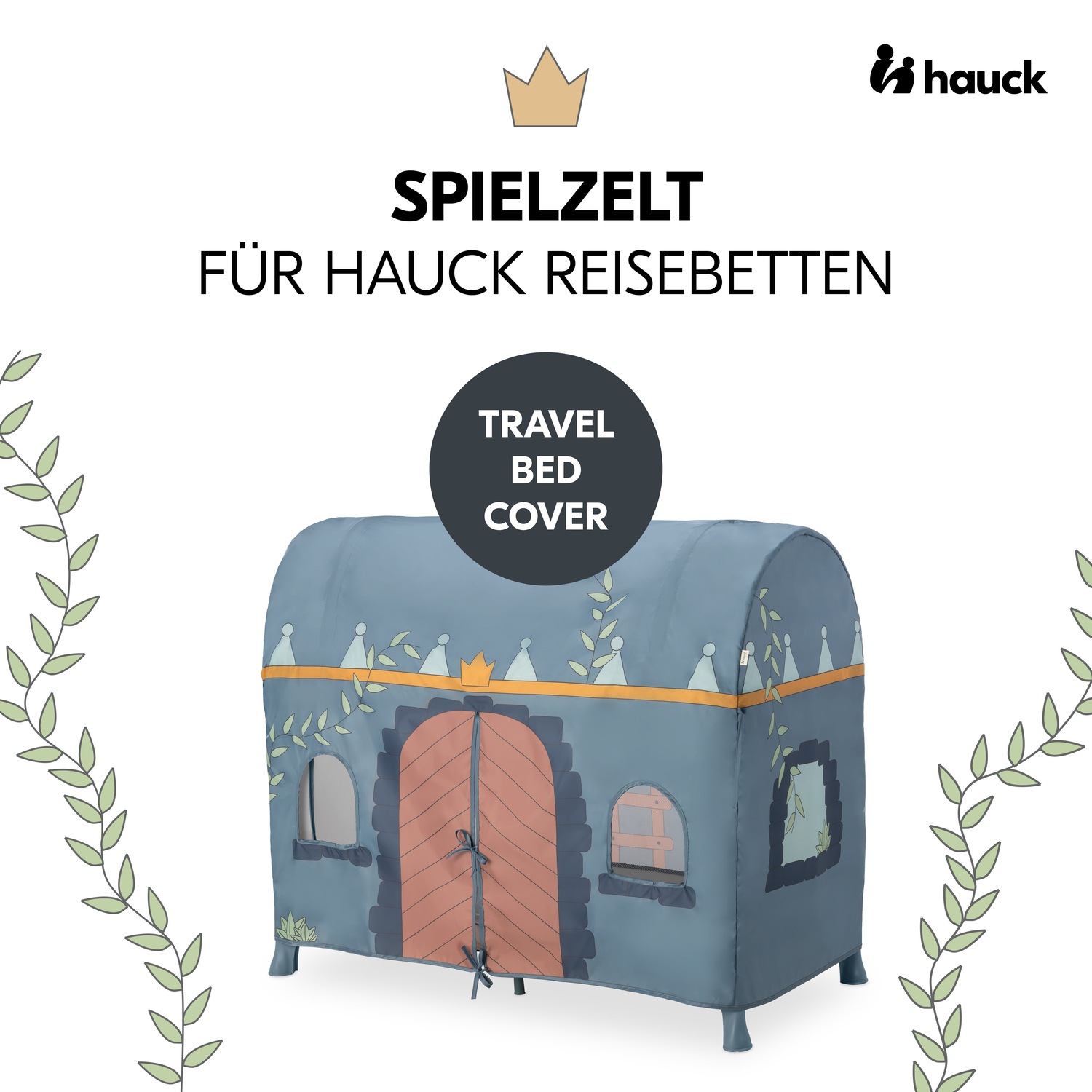 Hauck Bettzelt »Travel Bed Cover, Palace« Ergänzung für hauck Reisebetten (120 x 60 cm)