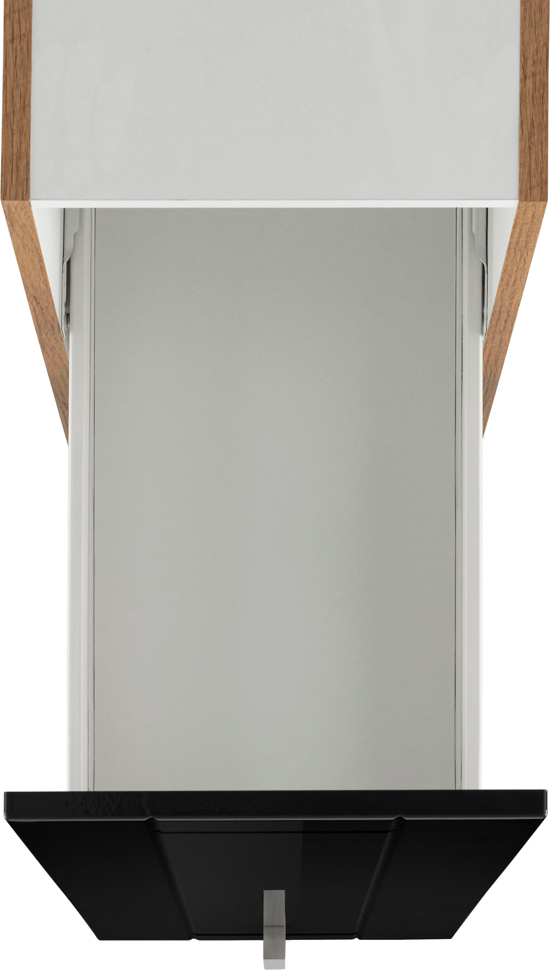 KOCHSTATION Apothekerschrank »KS-Tinnum« 30 cm breit, 200 cm hoch, Metallgriffe, MDF Fronten, Auszüge