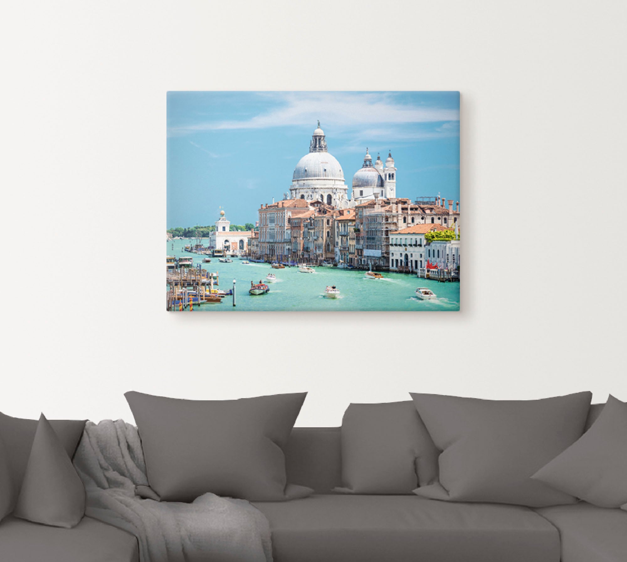 Artland Leinwandbild »Venedig« Italien 1 Stk. tlg. auf Holzrahmen gespannt