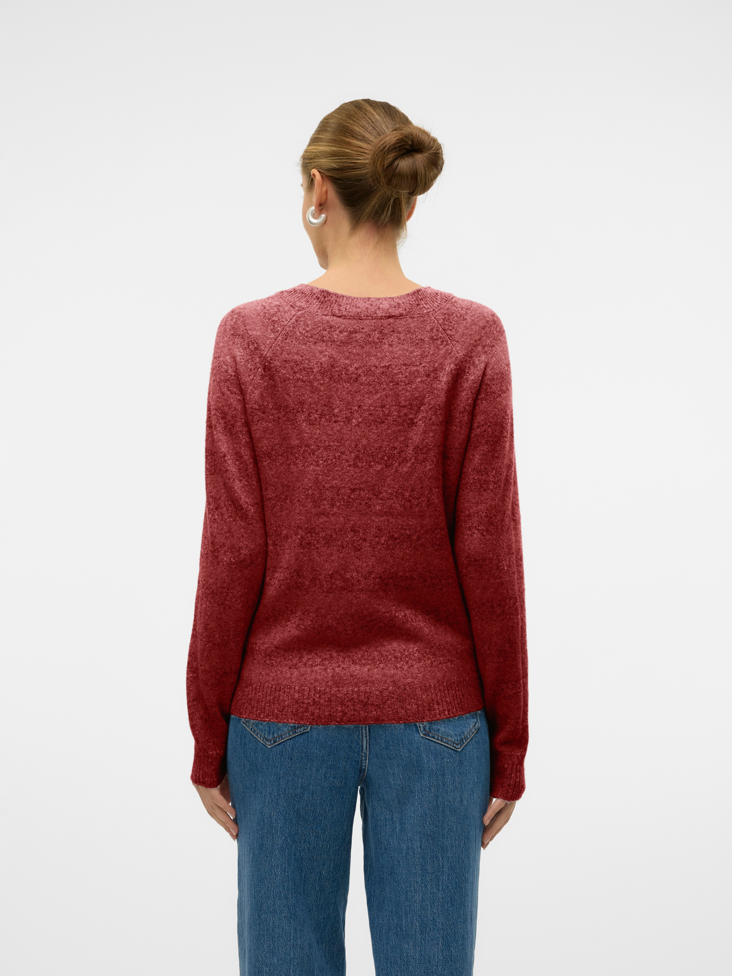 Vero Moda Pull à col rond »VMDOFFY LS O-NECK BLOUSE GA NOOS«