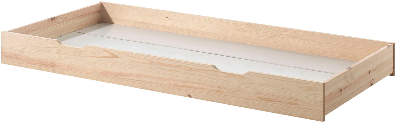Vipack Hausbett »Dallas, Massivholzbett mit Dachaufbau umbaubar vom Boden- zum Daybett« mit Bettschublade, wahlweise Kiefer massiv natur oder weiss