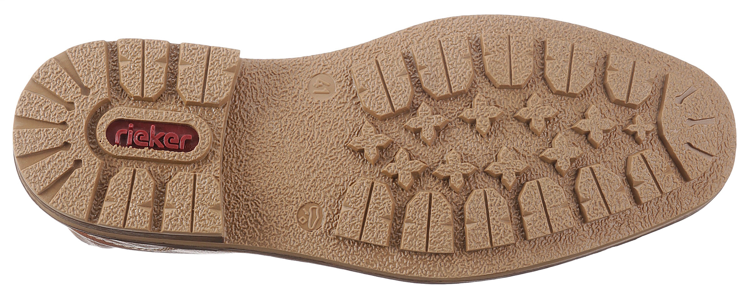 Rieker Schnürstiefelette  mit profilierter Sohle