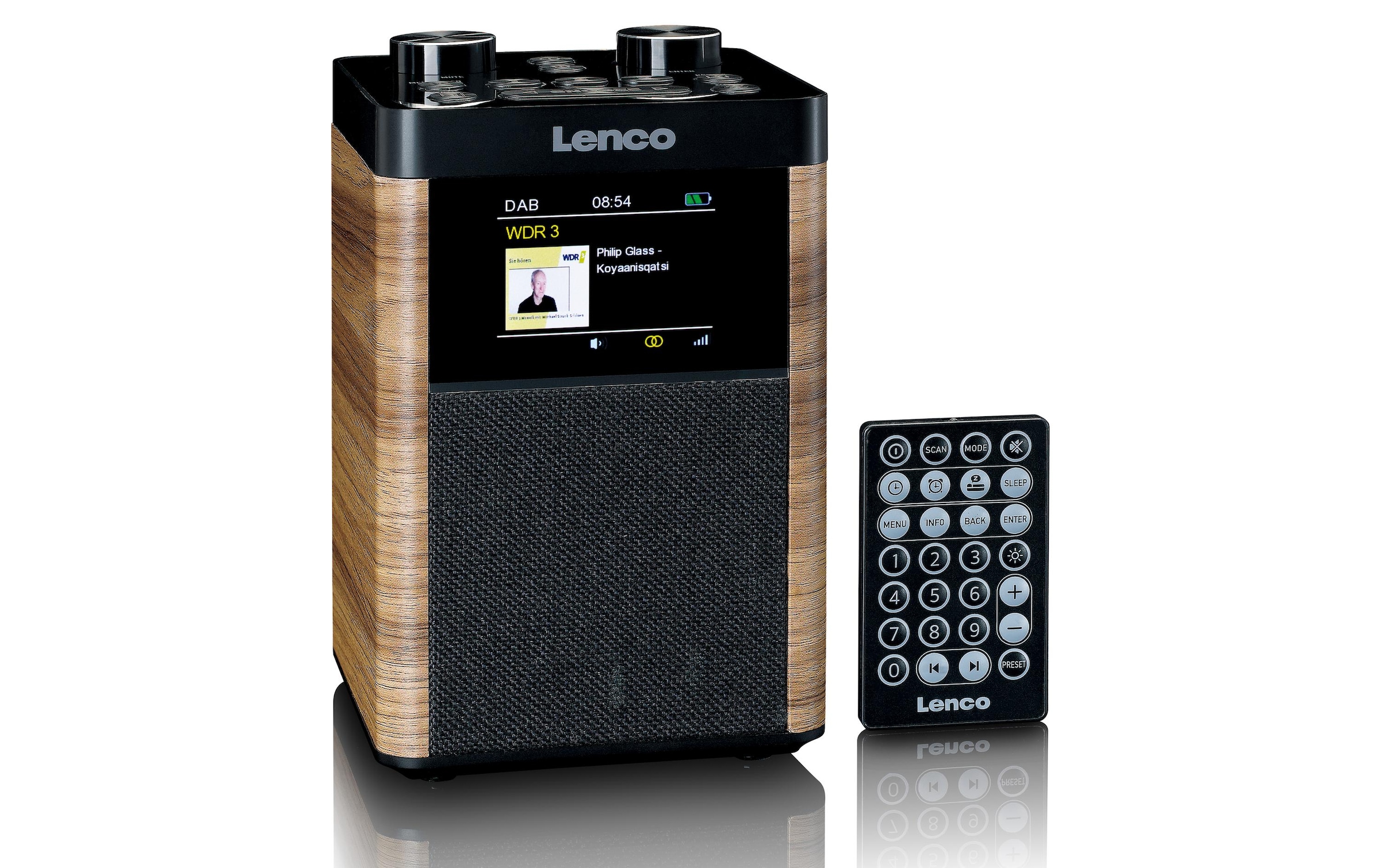 Lenco Digitalradio (DAB+) »PDR-060WD« ( Digitalradio (DAB+) | FM-Tuner )