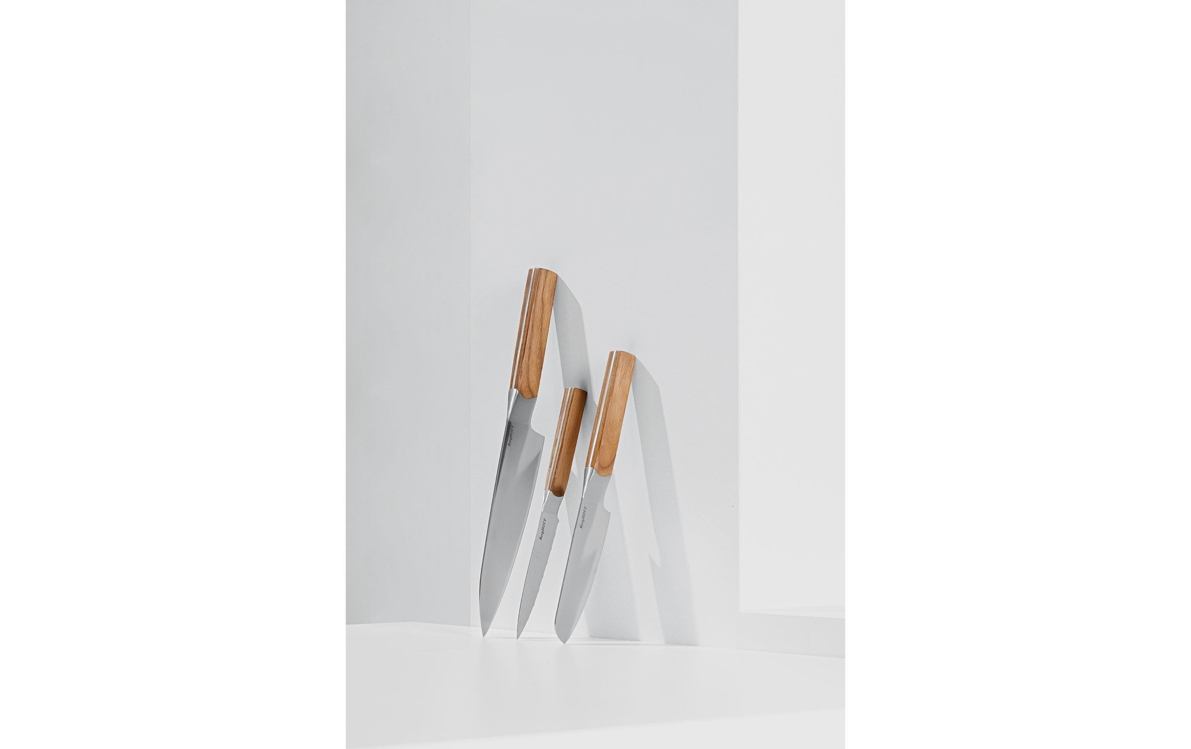 BergHOFF Messer-Set »Dina Ion Eschenholz 3-teilig«