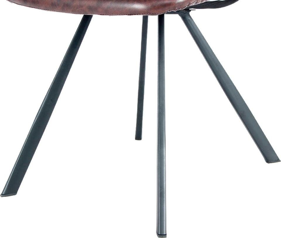 Kayoom Chaise »Josephine 325 2er-Set , zeitloses Design, mit geometrischer Aussparung« (Set) 2 cuispflegeleicht, schlicht, weiche Polsterung für angenehmes Sitzgefühl