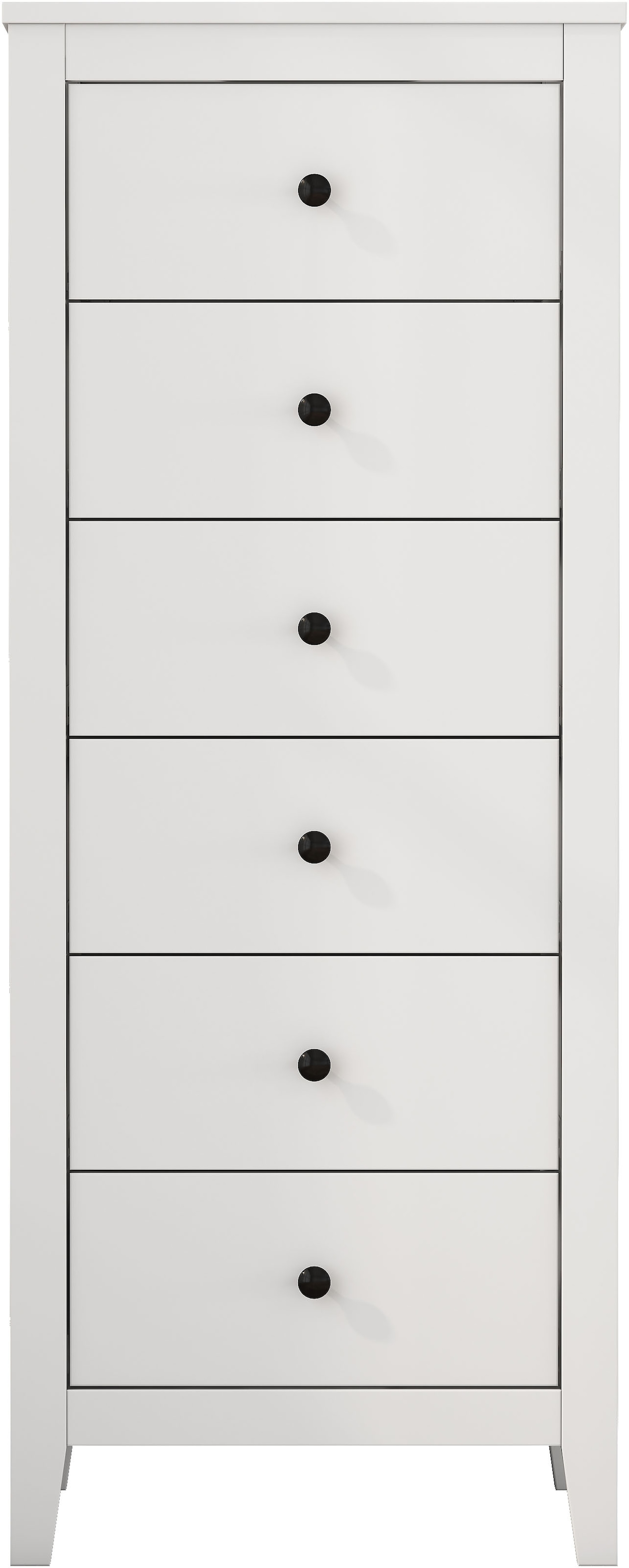 GOODproduct Kombikommode »Borkum Sideboard Anrichte mit 6 Schubladen Landhaus weiss Bestseller« hochwertige Griffe aus Metall, 