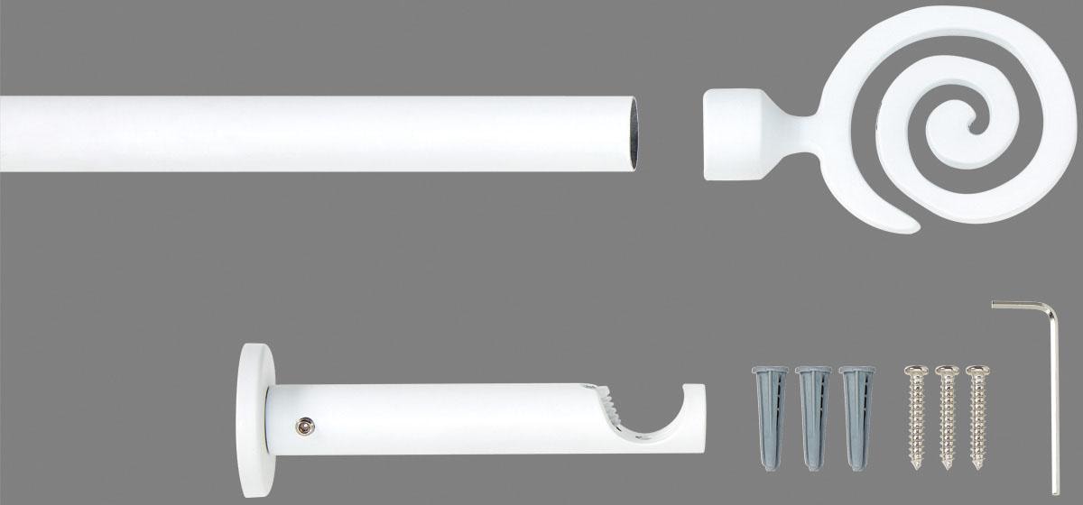 Good Life Tringle à rideaux »Espiral« Ø 20 mm 1 läufig-läufig Fixmass