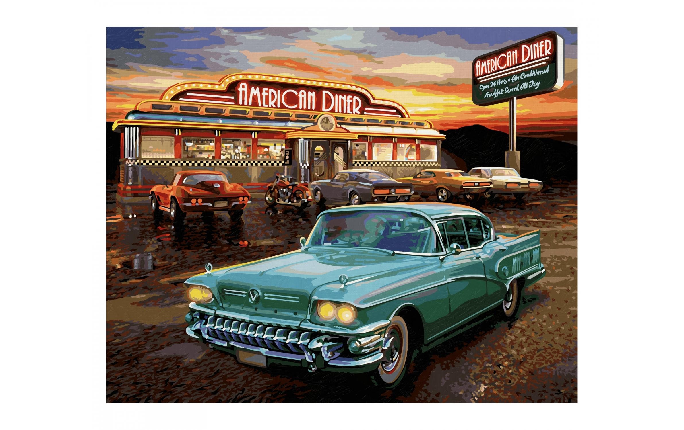 Schipper Peinture par numéros »American Diner«