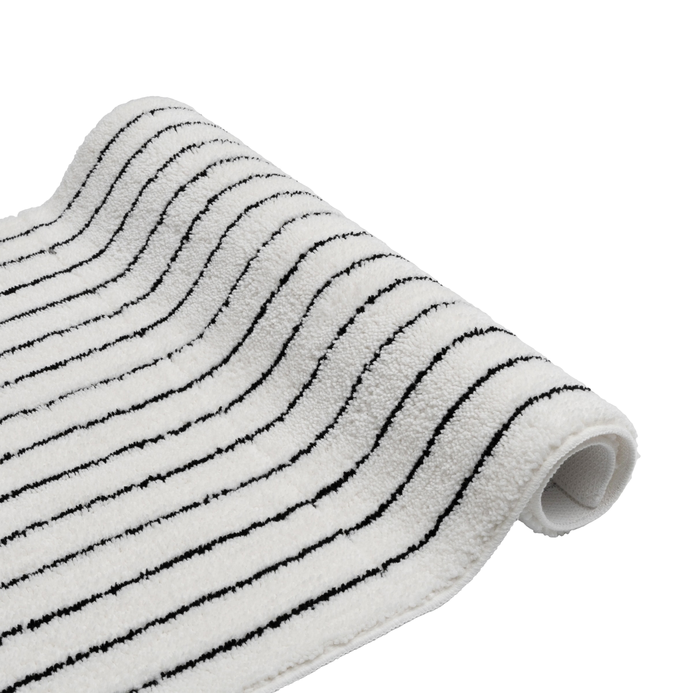 LeGer Home by Lena Gercke Badematte »Tamsin, Badvorleger, Badezimmer Teppich, Duschvorleger« Höhe 10 mm rutschhemmend beschichtet fussbodenheizungsgeeignet | schnell trocknend Streifen, modern