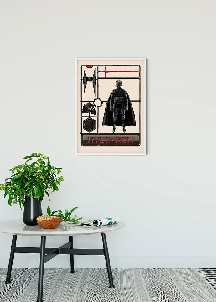 Komar Bild »Star Wars Toy Kylo« Star Wars 1 Stk. tlg. Wandbild zur Dekoration im Kinderzimmer - ohne Rahmen