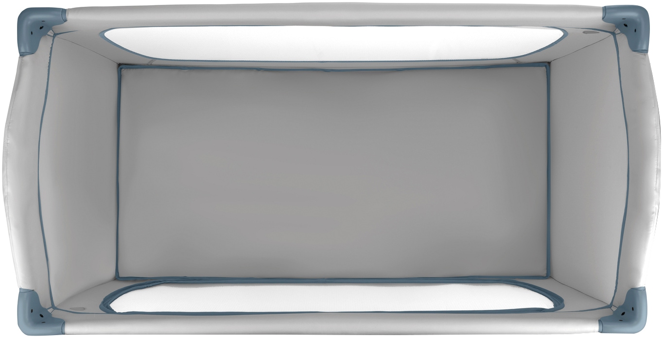 Hauck Baby-Reisebett »Sleep N Play Go Plus, Dusty  Blue« mit integrierten Rädern; Vorderausstieg