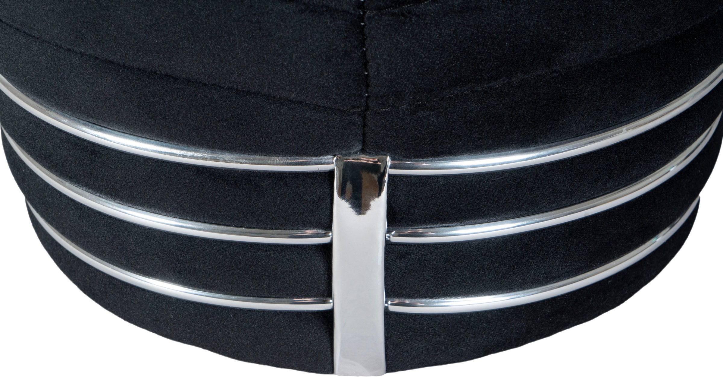 Kayoom Pouf »Hocker Doric, trendiger Look, ästhetische Farbgebung, schöne Steppung« 1 cuis tlg. komfortabel, hochqualitativ, pflegeleicht, hochwertige Materialien