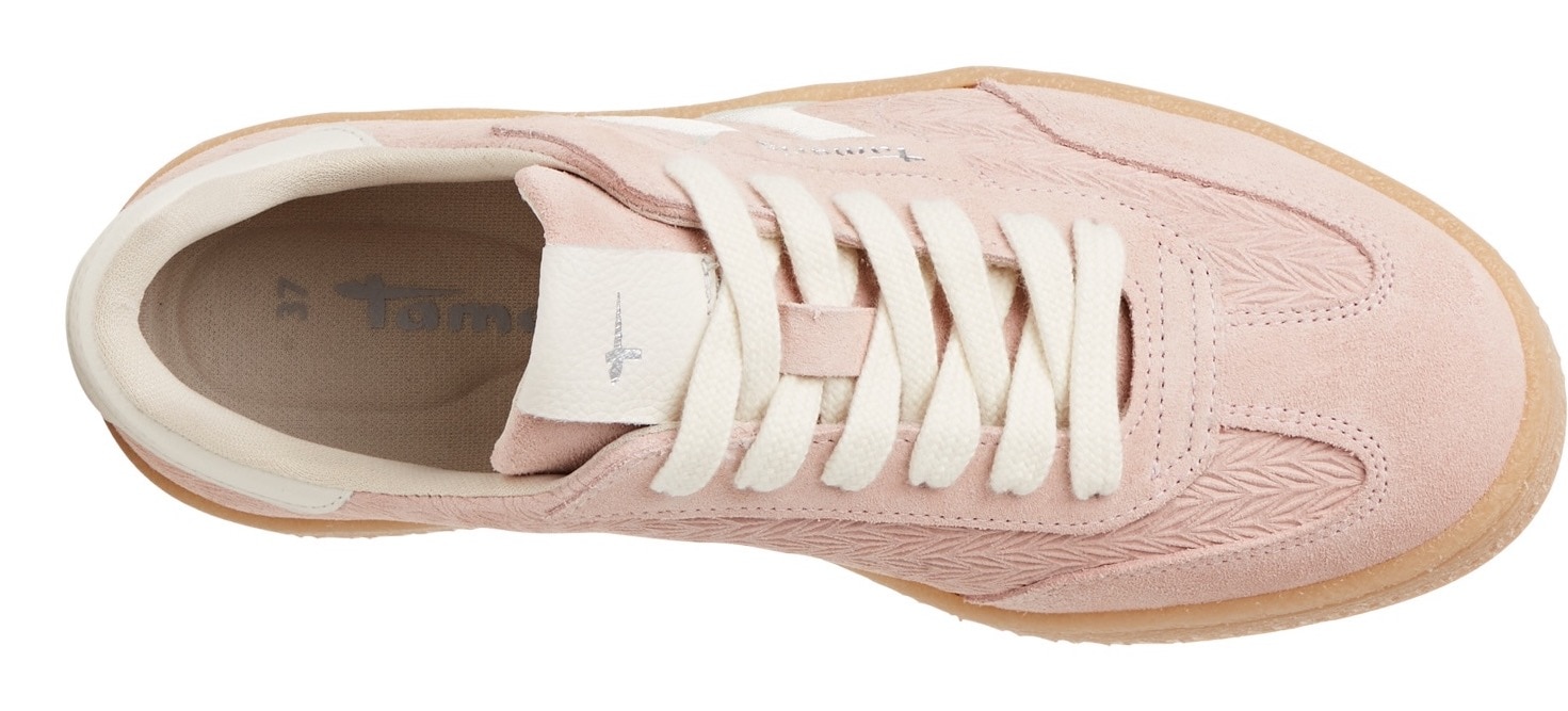 Tamaris Baskets à plateforme  Freizeitschuh, Halbschuh, Schnürschuh im Retro-Look