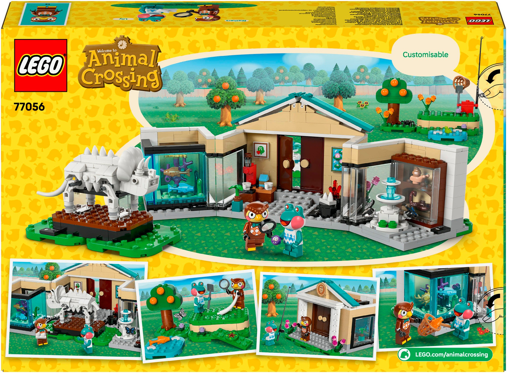 LEGO® Konstruktionsspielsteine »Eugens Museumssammlung (77056), LEGO Animal Crossing« Made in Europe