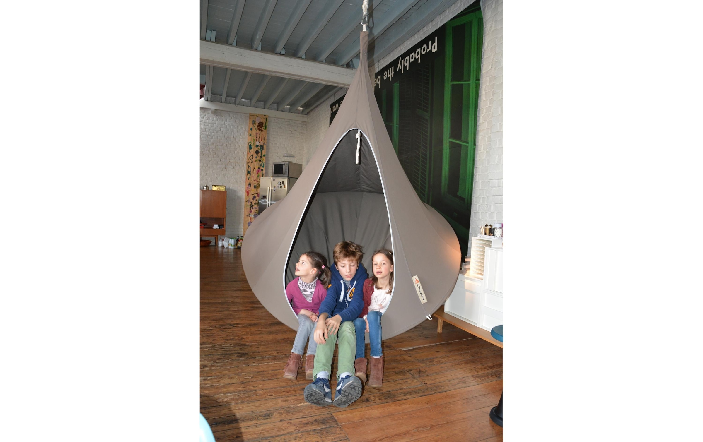   Hamac »Cacoon Double, Taupe«