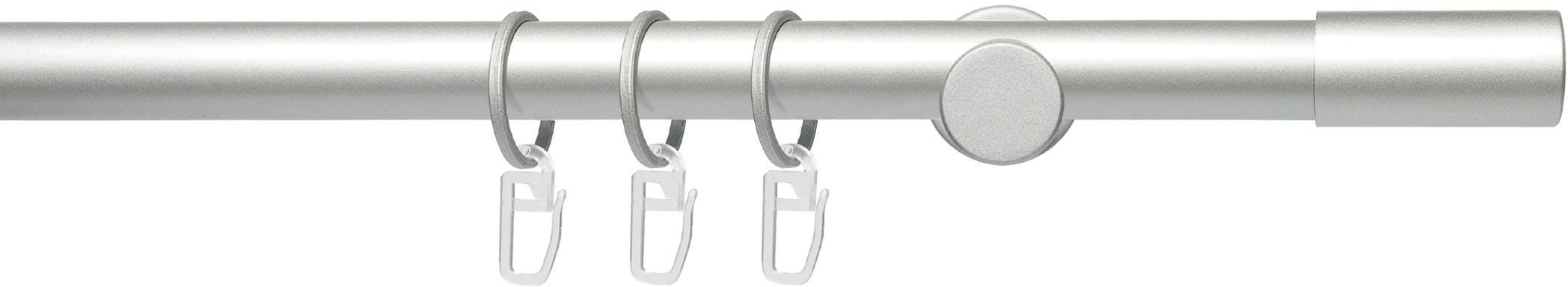 Liedeco Tringle à rideaux »Fertigstilgarnitur 20 mm Power Zylinder« Ø 20 mm 1 läufig-läufig Fixmass Gardinenstange Komplett