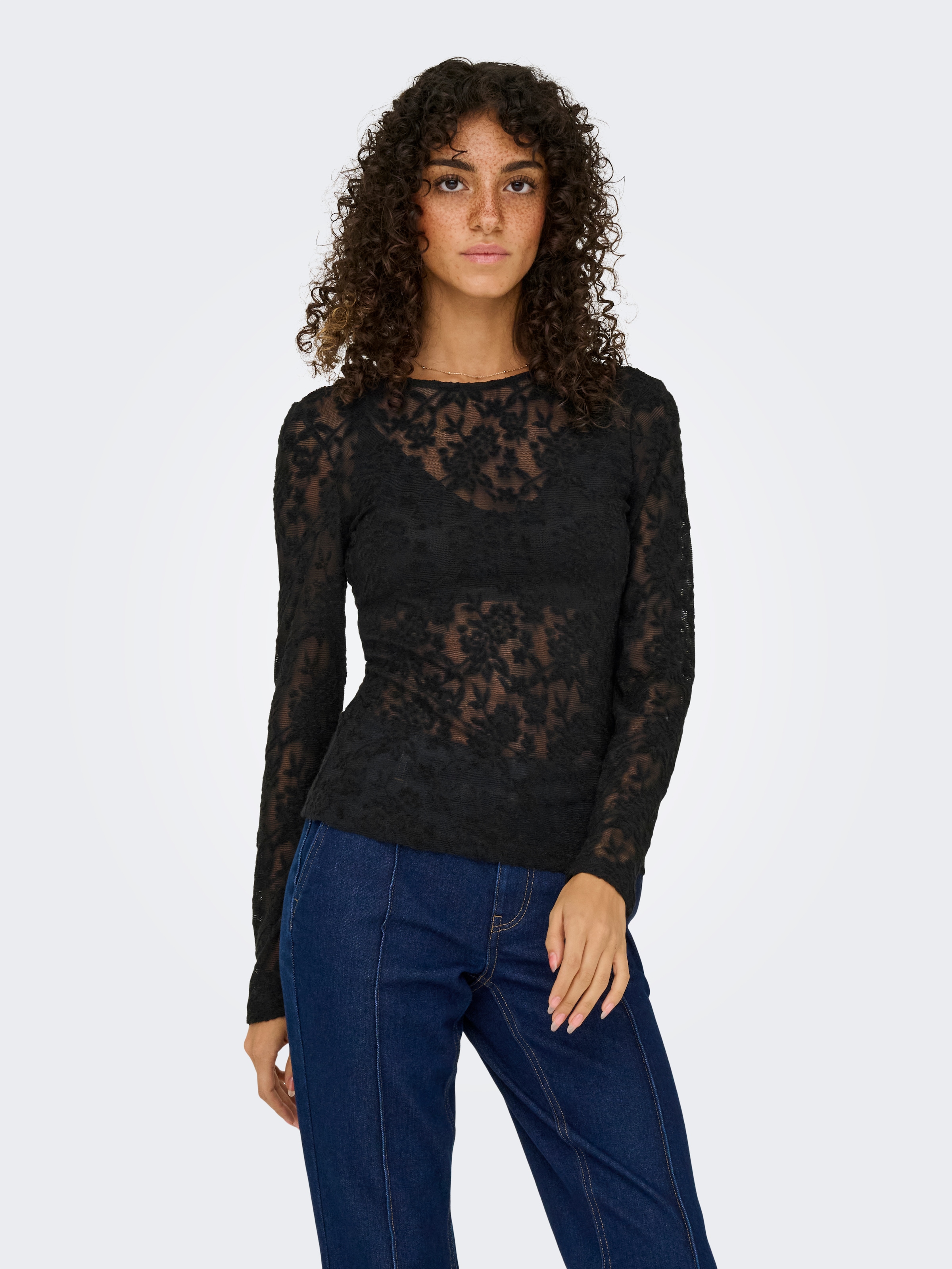 ONLY Langarmshirt »ONLBLAISE L/S TOP JRS«