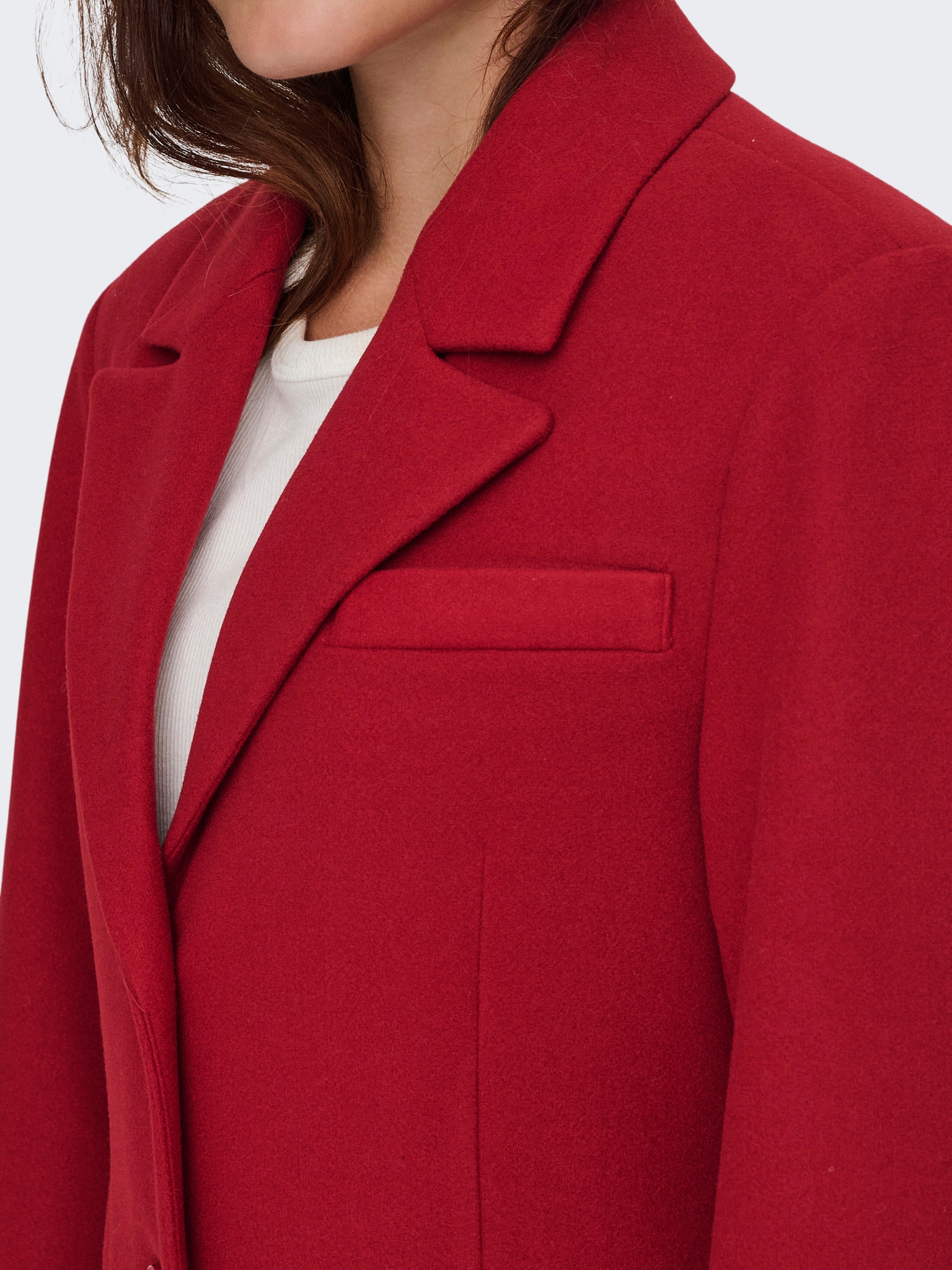 ONLY Langmantel »ONLNANCY LIFE LONG FITTED COAT CC OTW«