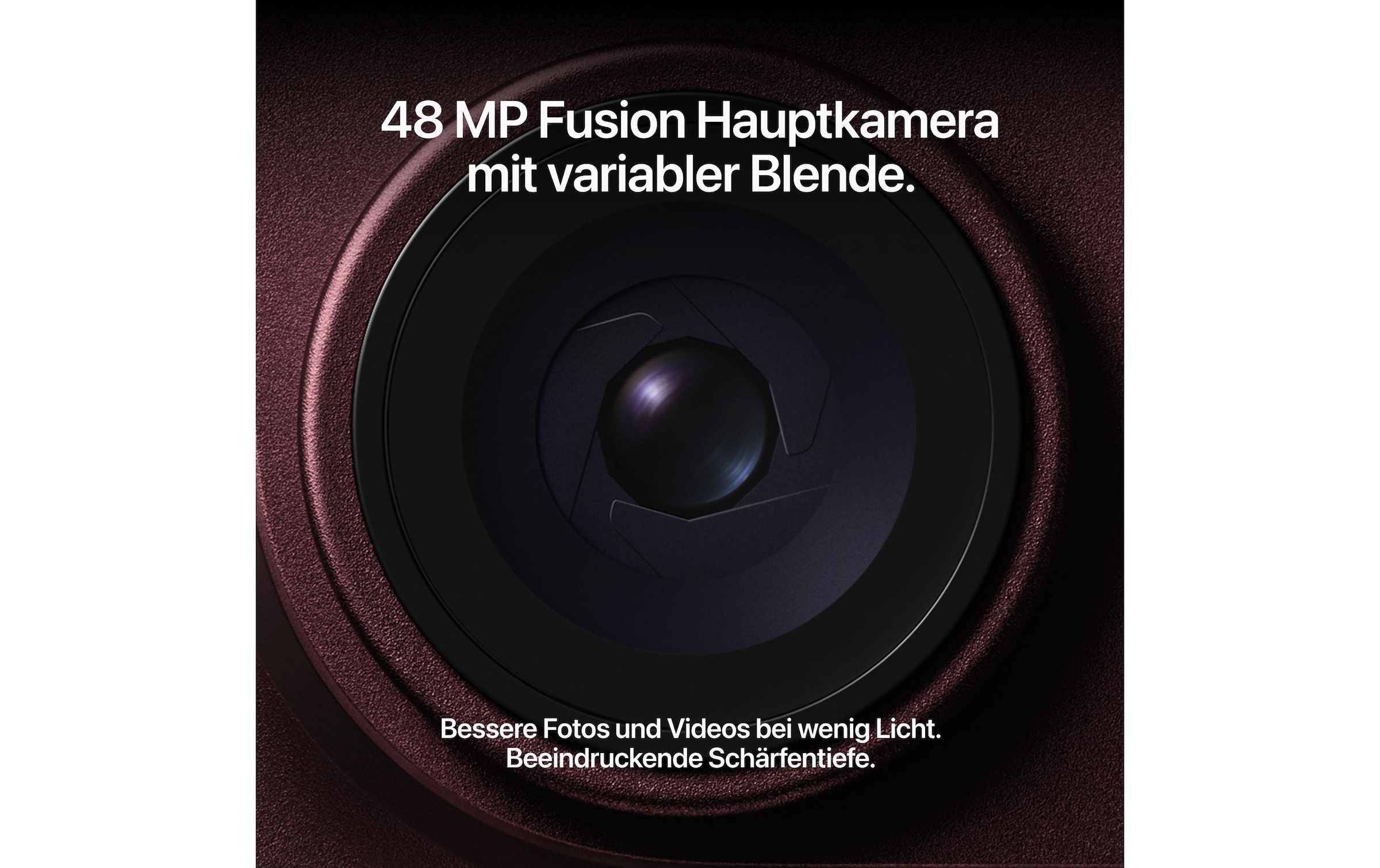 Apple Smartphone »Apple iPhone 18 Pro 512 GB Burgunder« Glacier