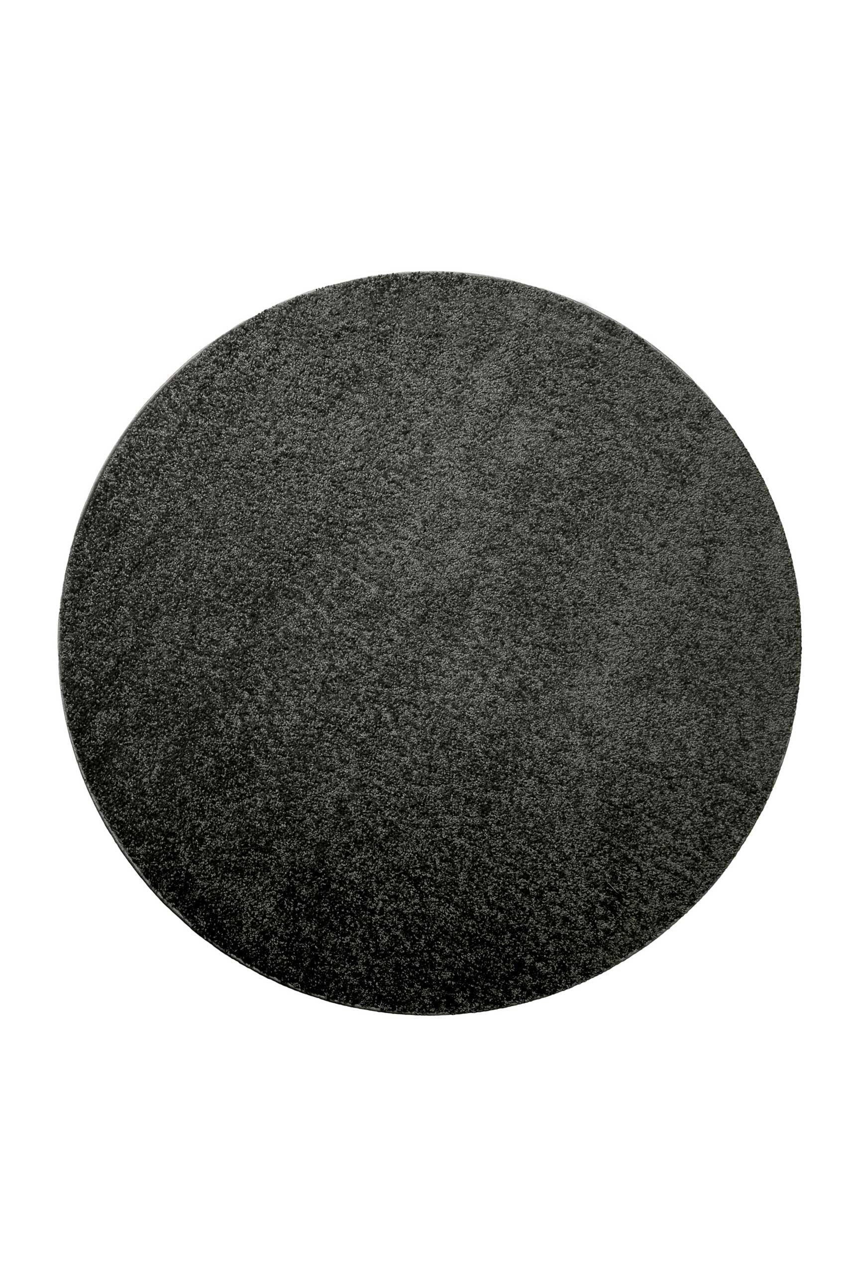 Homie Living Teppich »Gino« rund 30 mm Höhe Hochflor, gewebt, weich, uni, Wohnzimmer, Schlafzimmer, waschbar