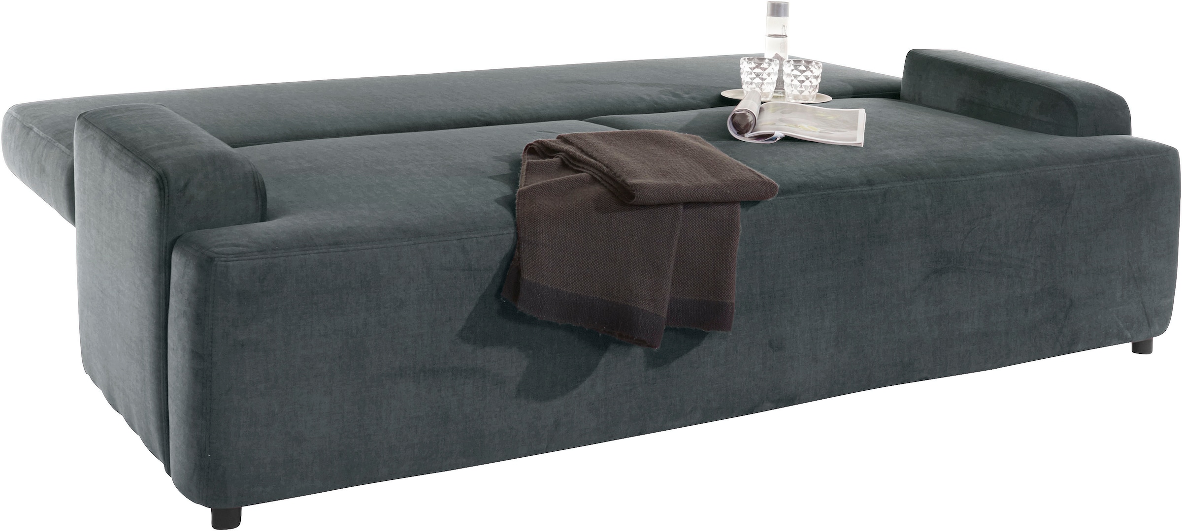 Home affaire Canapé-lit »Halbschlaf« mit Bettfunktion und Bettkasten