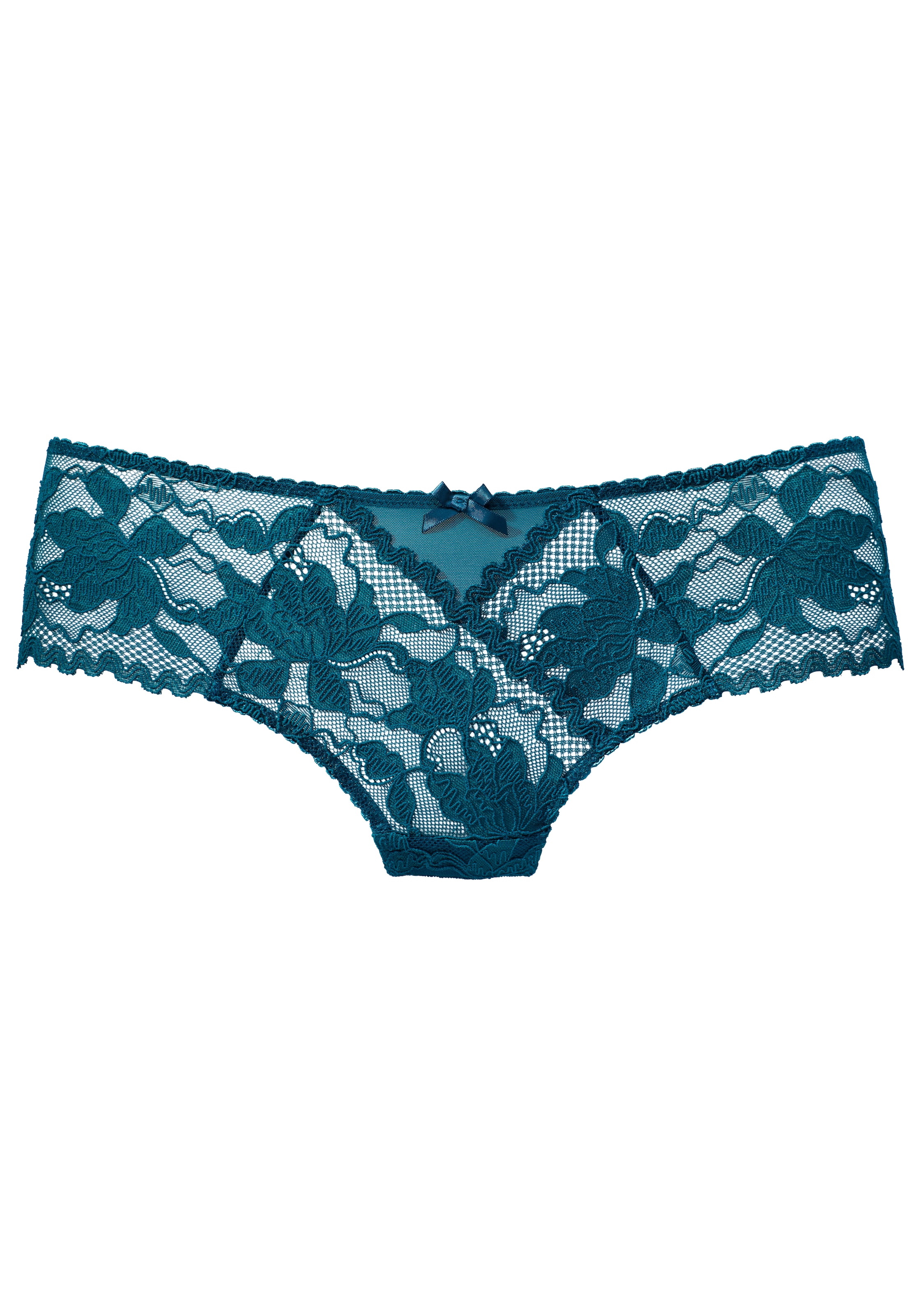 LASCANA Slip string en dentelle florale à effet transparent