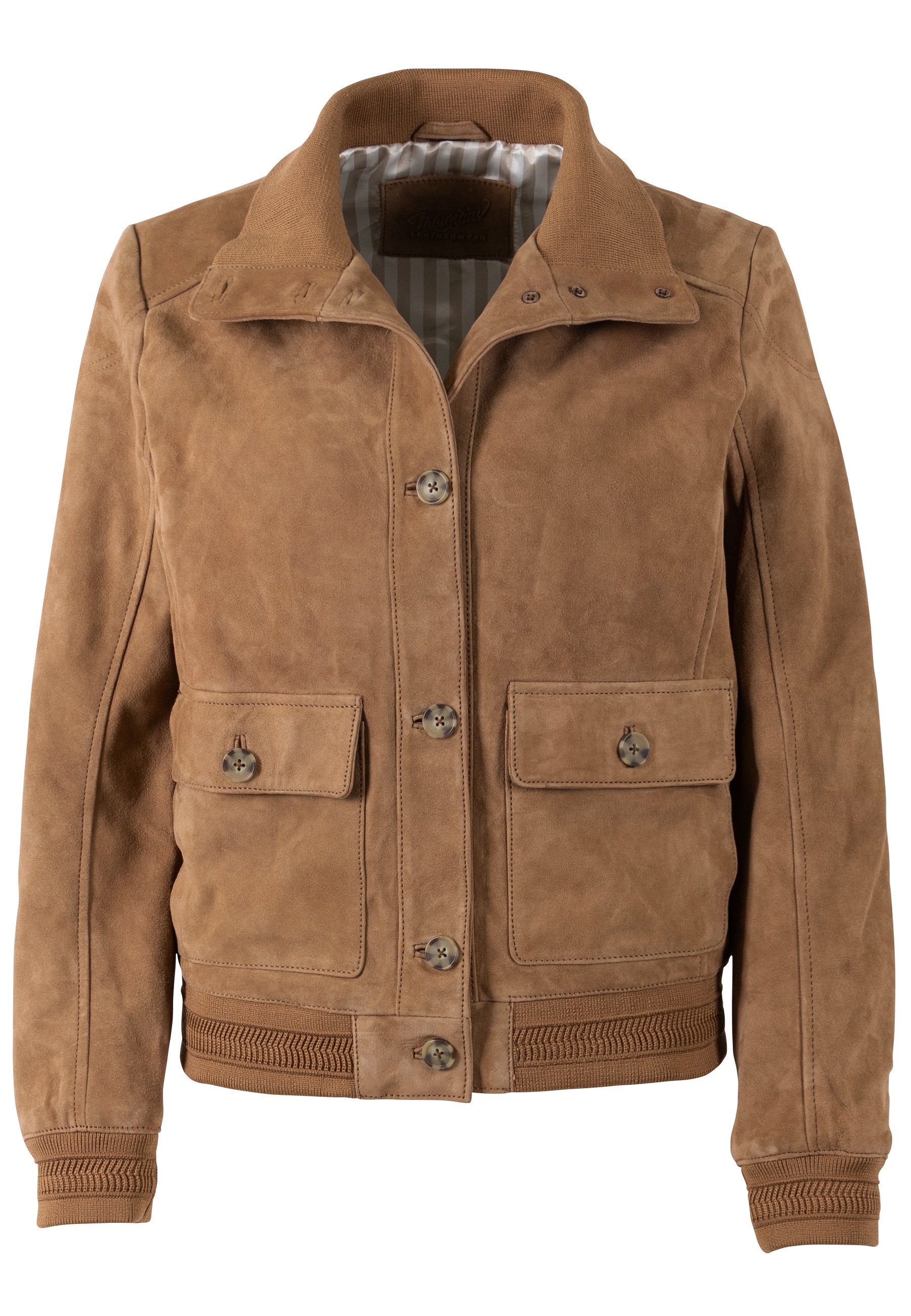 Mauritius Veste en cuir »MWDajana« Blouson aus Veloursleder