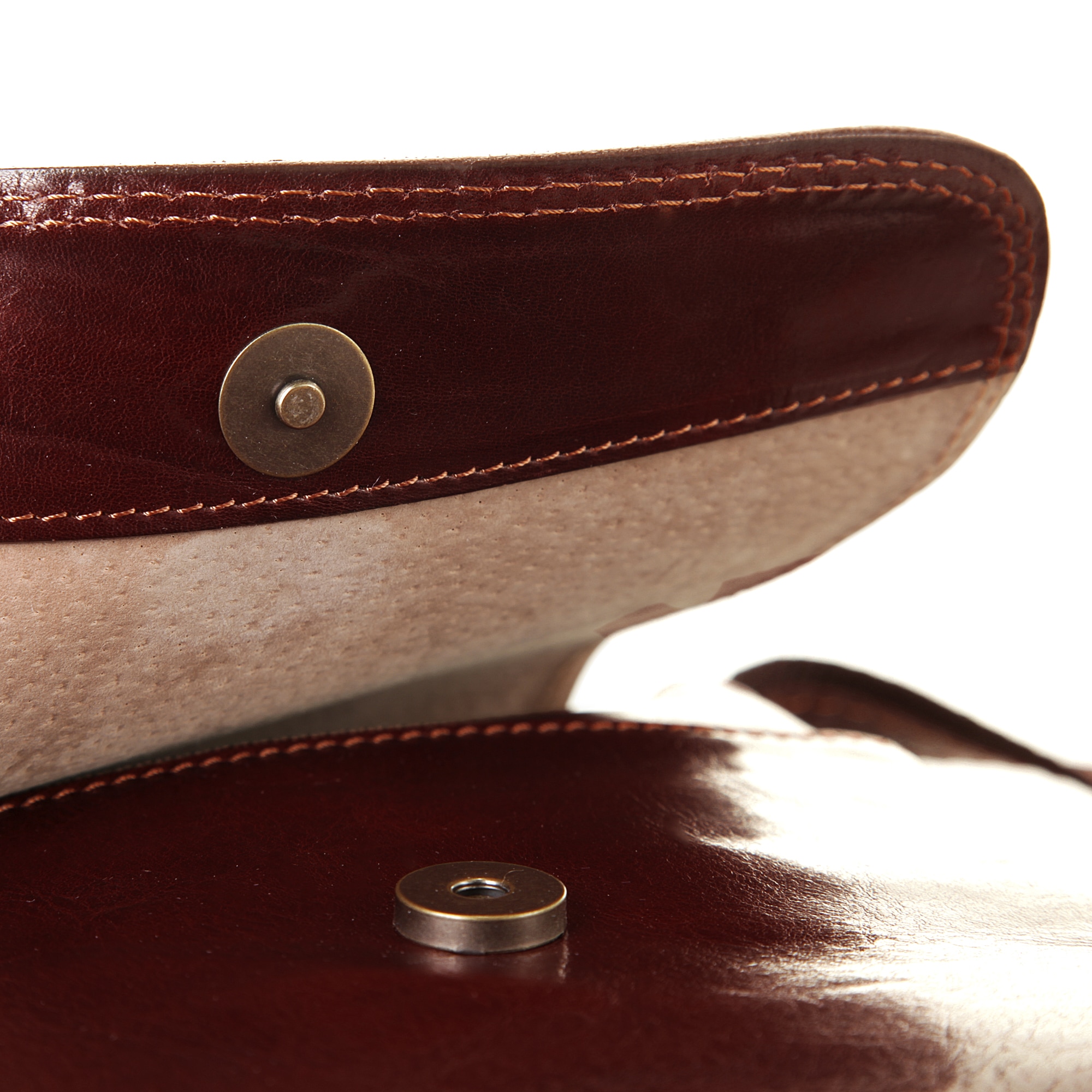 Piké Sac à bandoulière echt Leder, Made in Italy