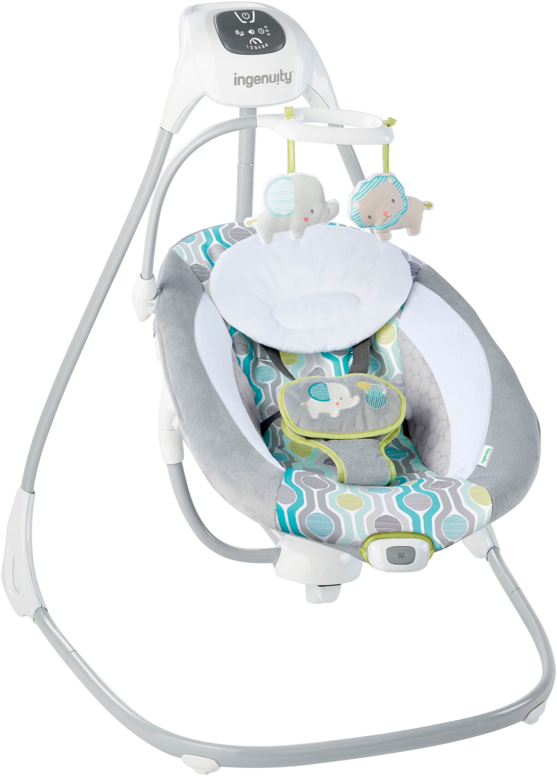 ingenuity Transat pour bébé »SimpleComfort  Compact Soothing Swing - Everston« mit Sound-Effekt