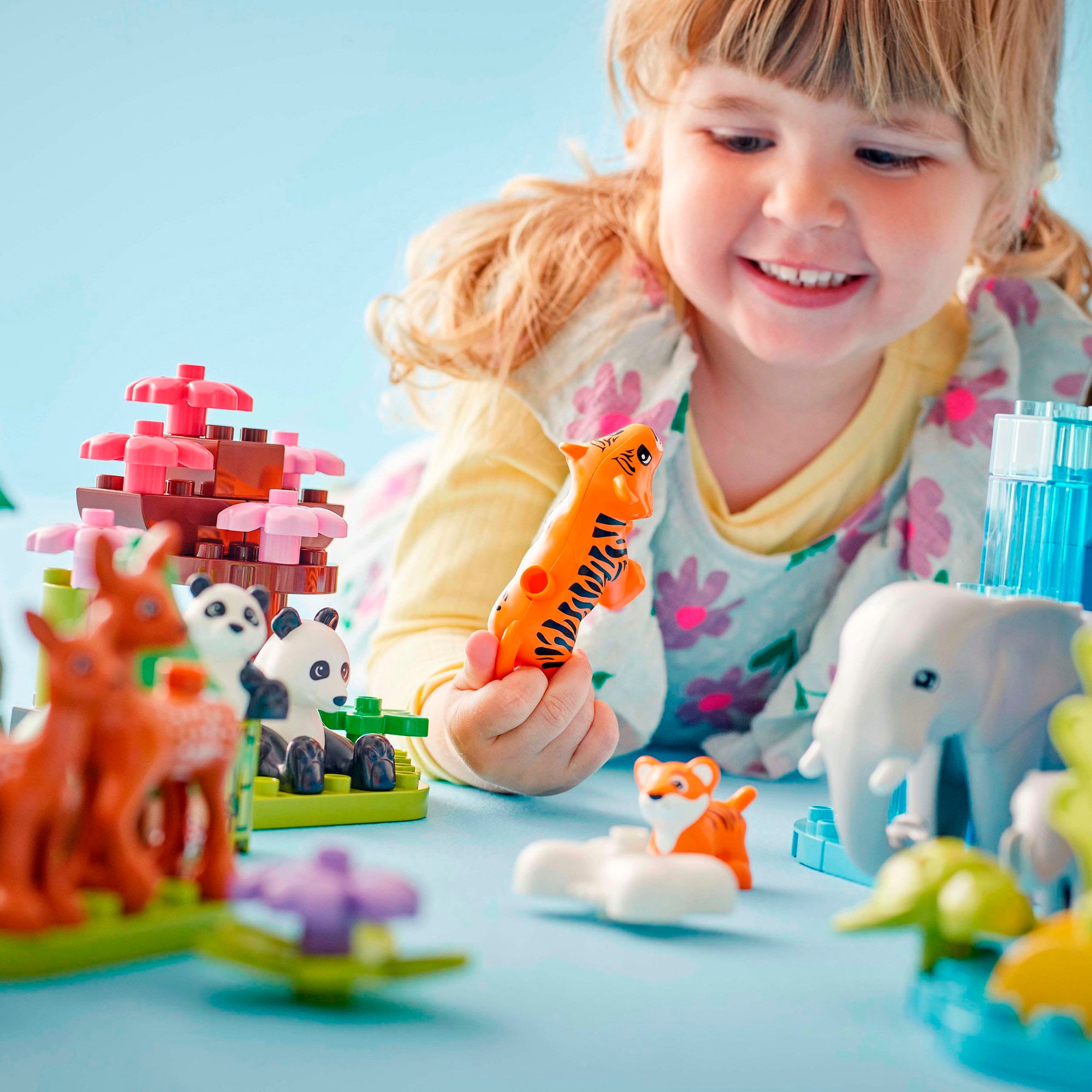 LEGO® Pions de construction »Wildtier-Familien 3-in-1-Set (10446), LEGO DUPLO Town« Made in Europe