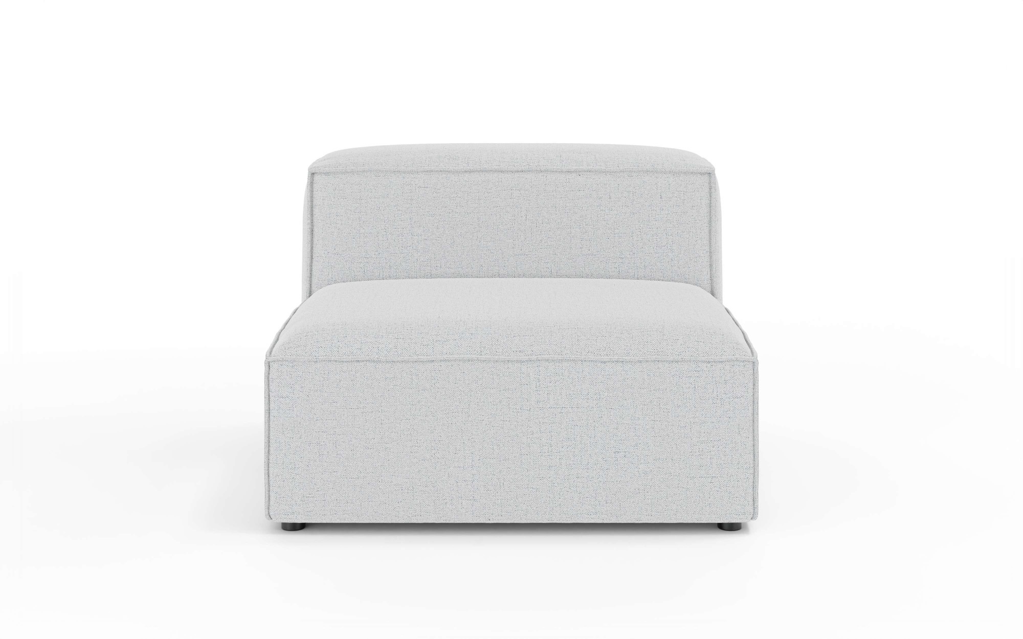 GOODproduct Fauteuil »HAILY Sofa-Mittelelement, Masse B/T/H: 100/100/72 cm« utilisable en module ou séparément, pour composition individuelle