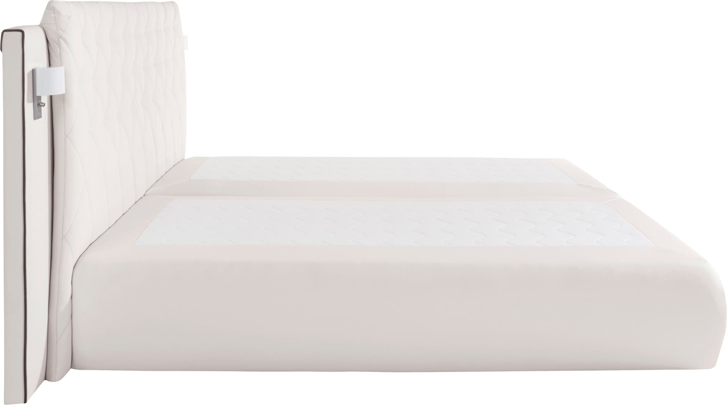 COLLECTION AB Boxspringbett inklusive Bettkasten, LED-Beleuchtung und Topper