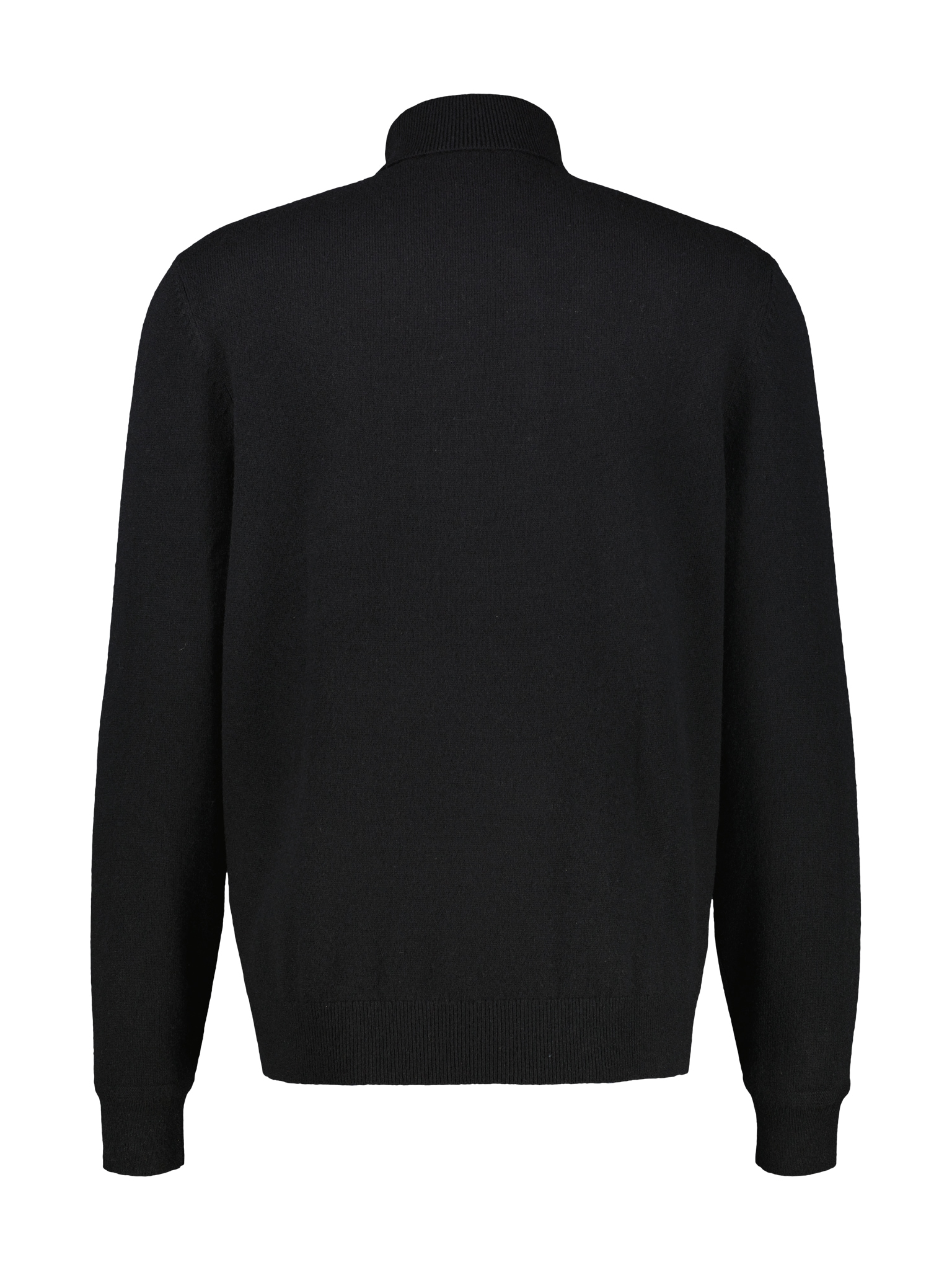 LERROS Rollkragenpullover mit Logo Stickerei