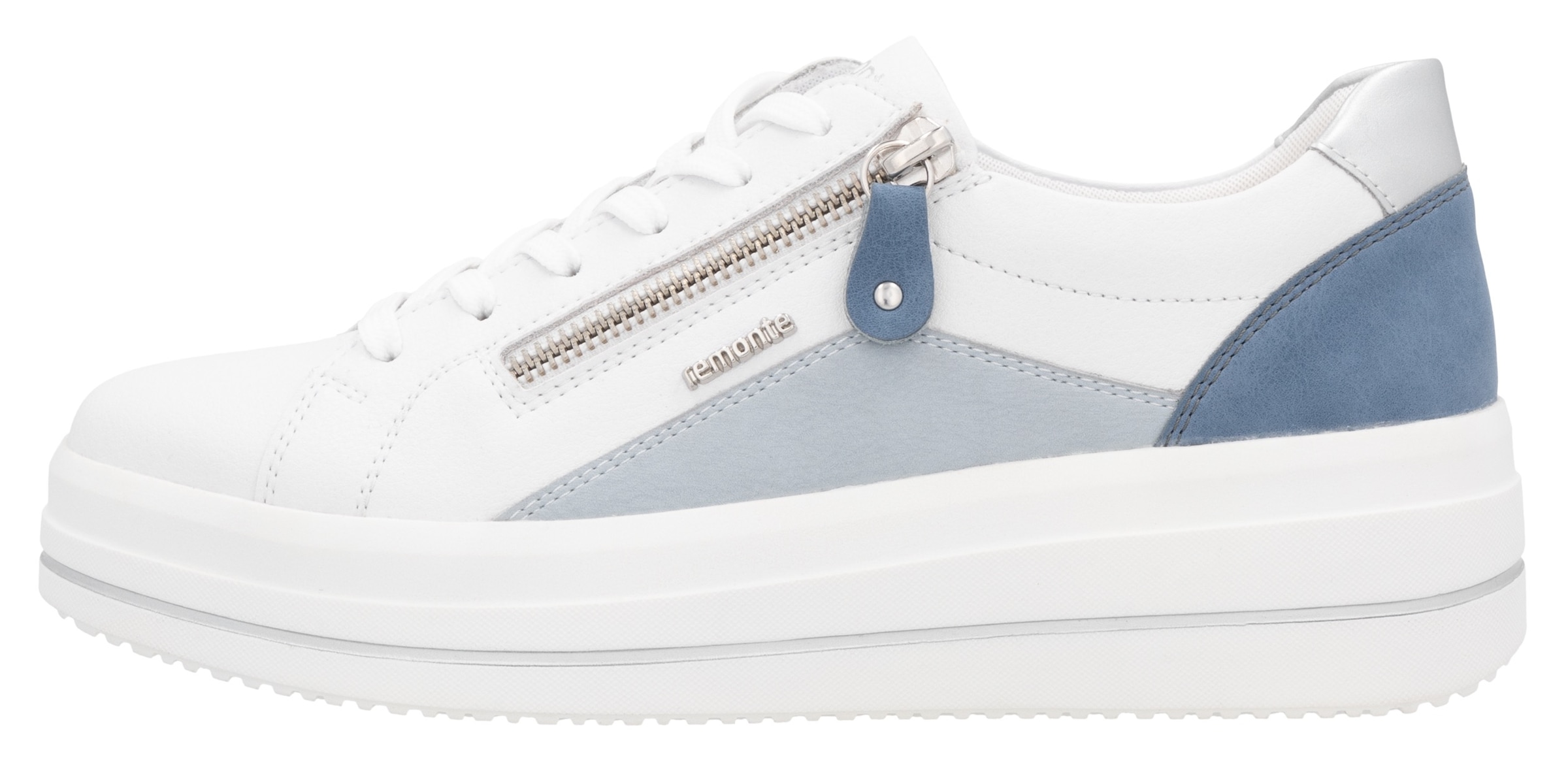 Remonte Baskets à plateforme  , Freizeitschuh, Halbschuh, Schnürschuh mit Soft-Einlage