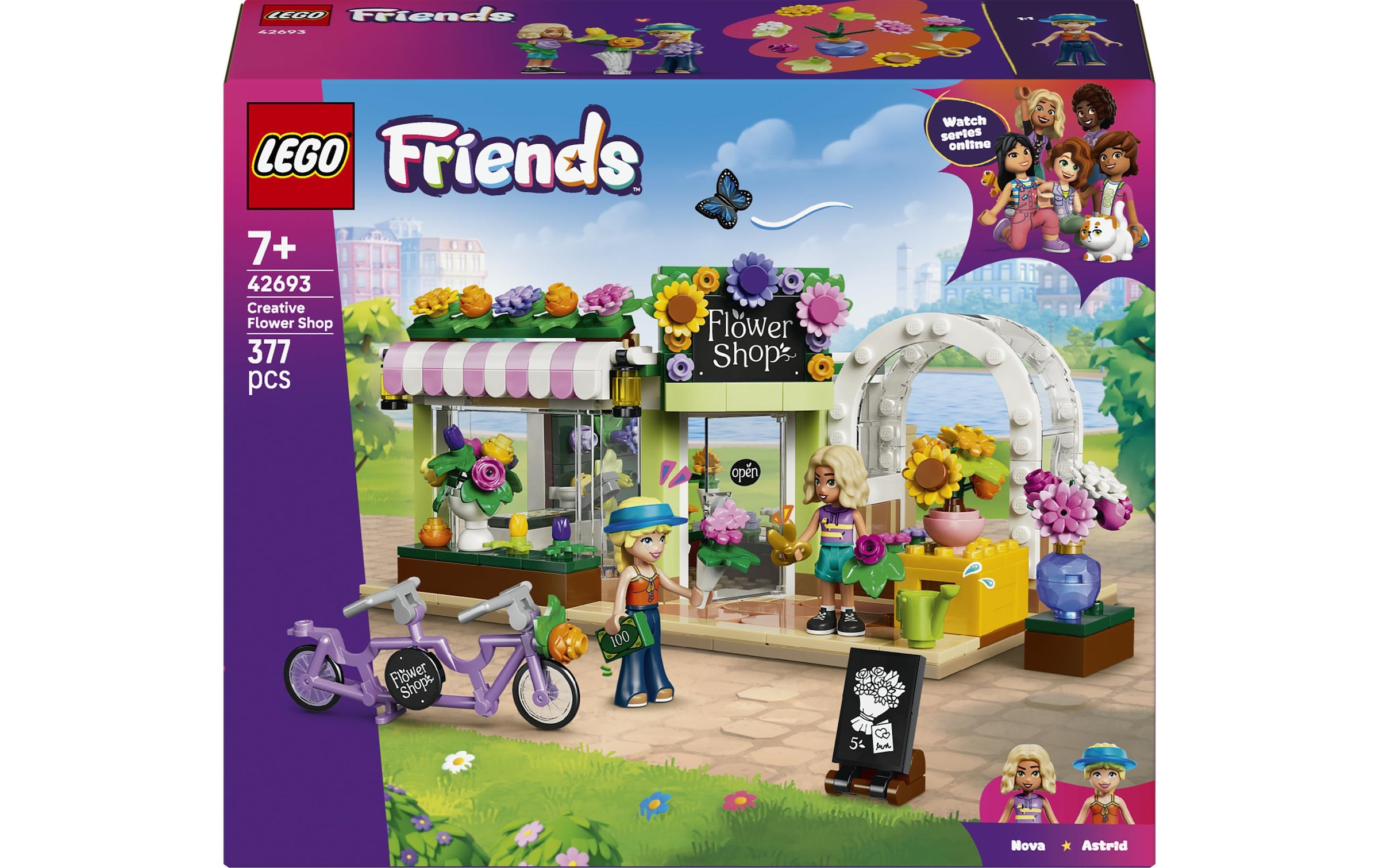 LEGO® Pions de construction »Kreativer Blumenladen (42693), LEGO Friends« fabriqué en Europe