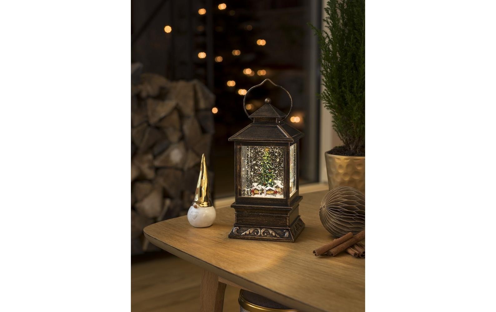 KONSTSMIDE Lanterne LED »Weihnachtsmarkt, Höhe: 22 cm«