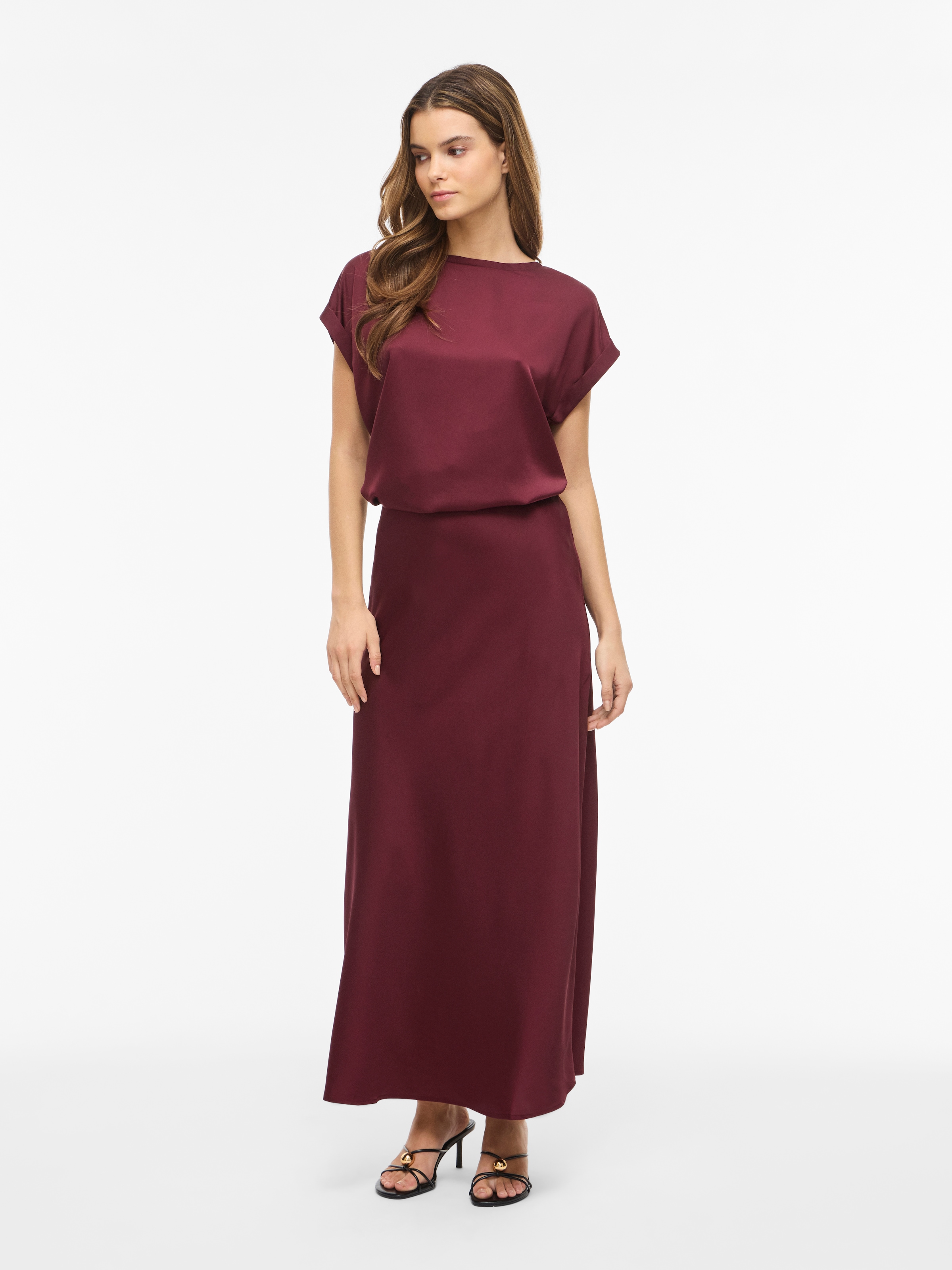 Vila Maxi jupe »VIELLETTE HW LONG SKIRT - NOOS« fibre synthétique