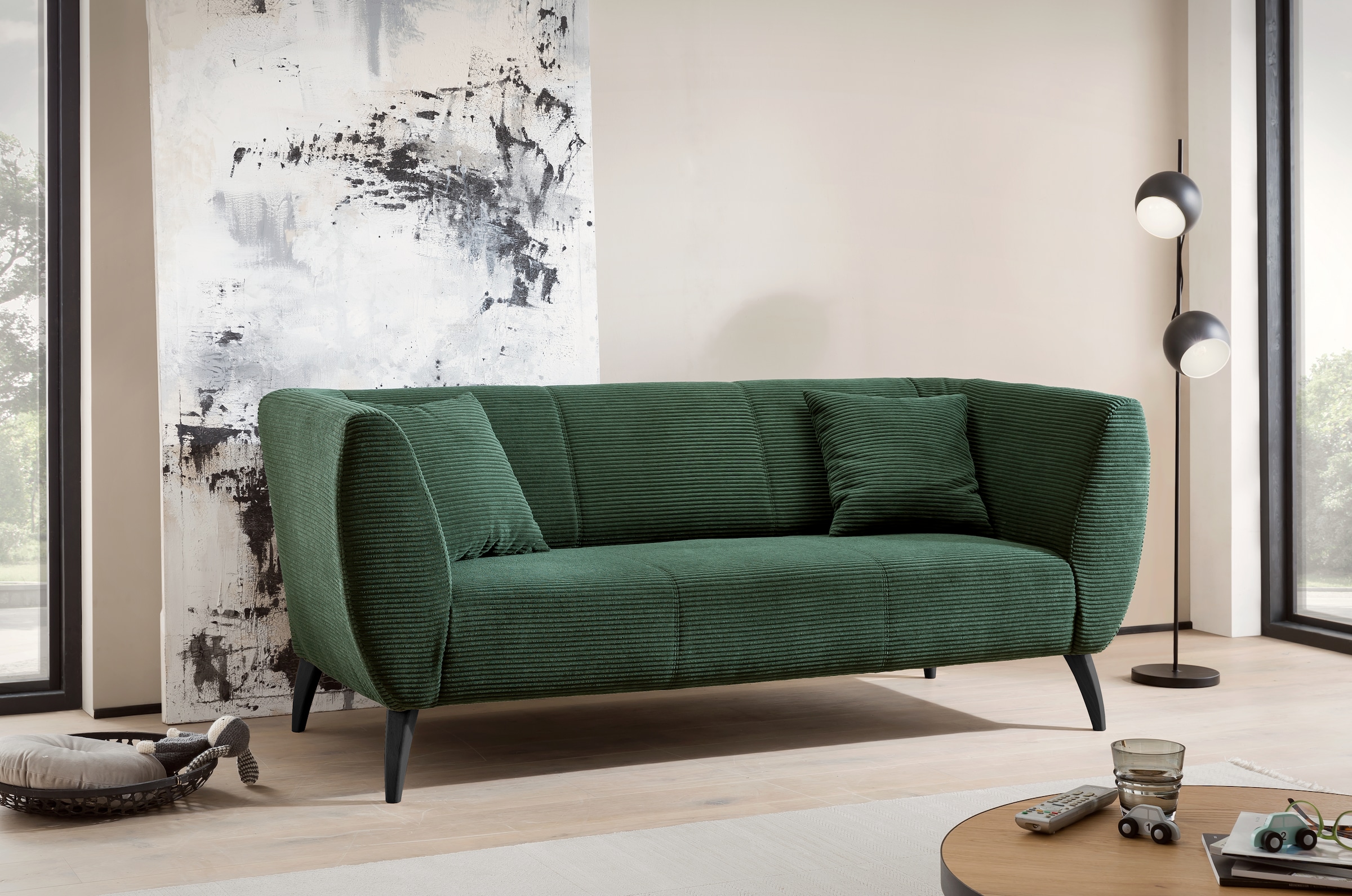 INOSIGN Ensemble rembourré »Colori« Set, 3-Sitzer und 2-Sitzer, 2 cuis tlg. auch als Loveseat erhältlich