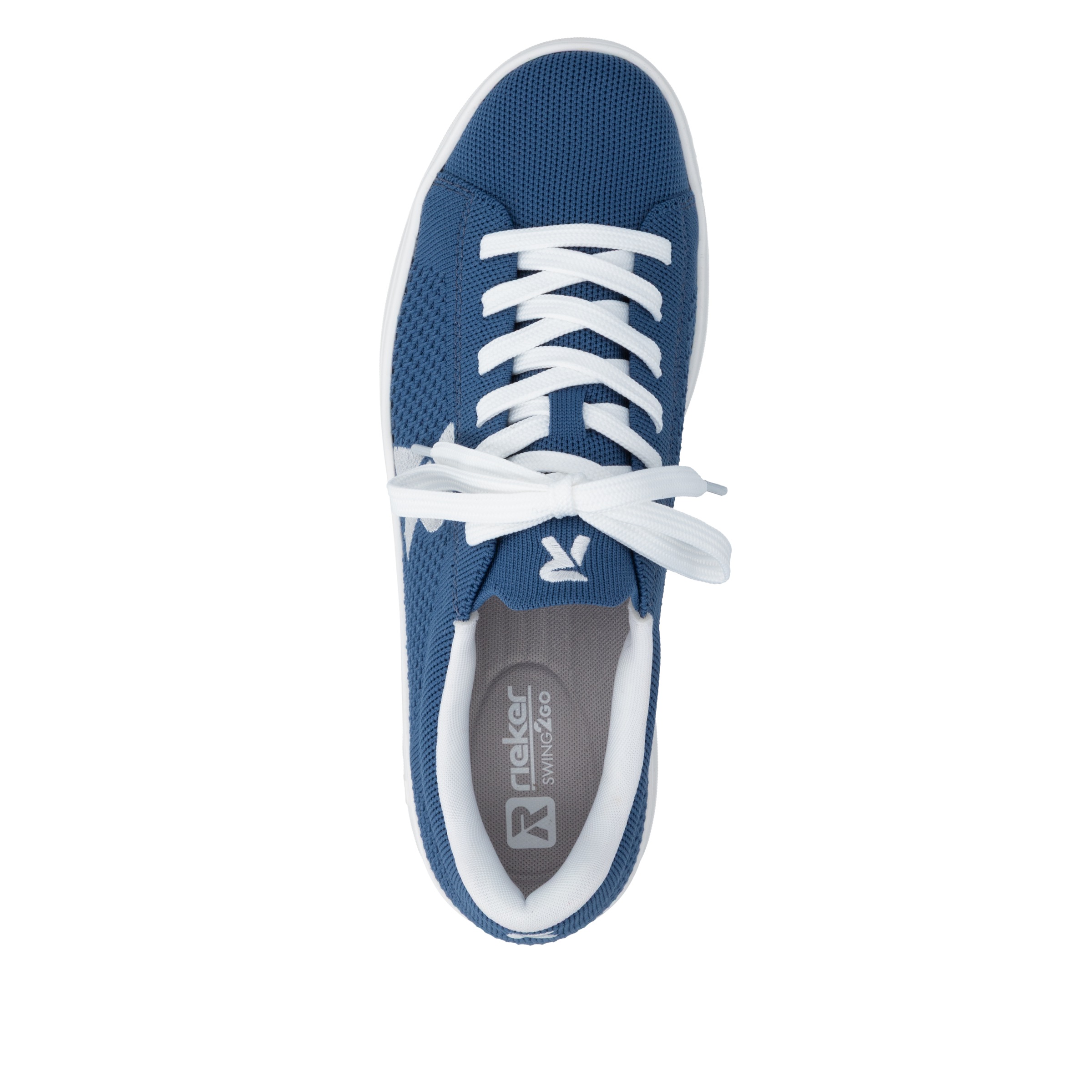 RIEKER Sport Baskets slip-on »Swing2GO«  chaussure à enfiler, sneaker décontracté avec laçage appliqué