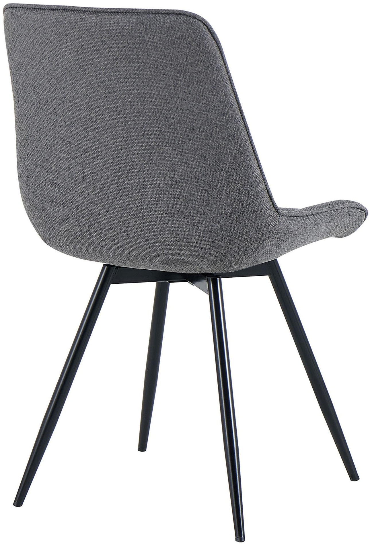 GOODproduct Chaise de salle à manger »Catania« (Set) 2 cuisbequemer Stuhl, 360 Grad drehbar in verschiedenen Stoffen und Farben.