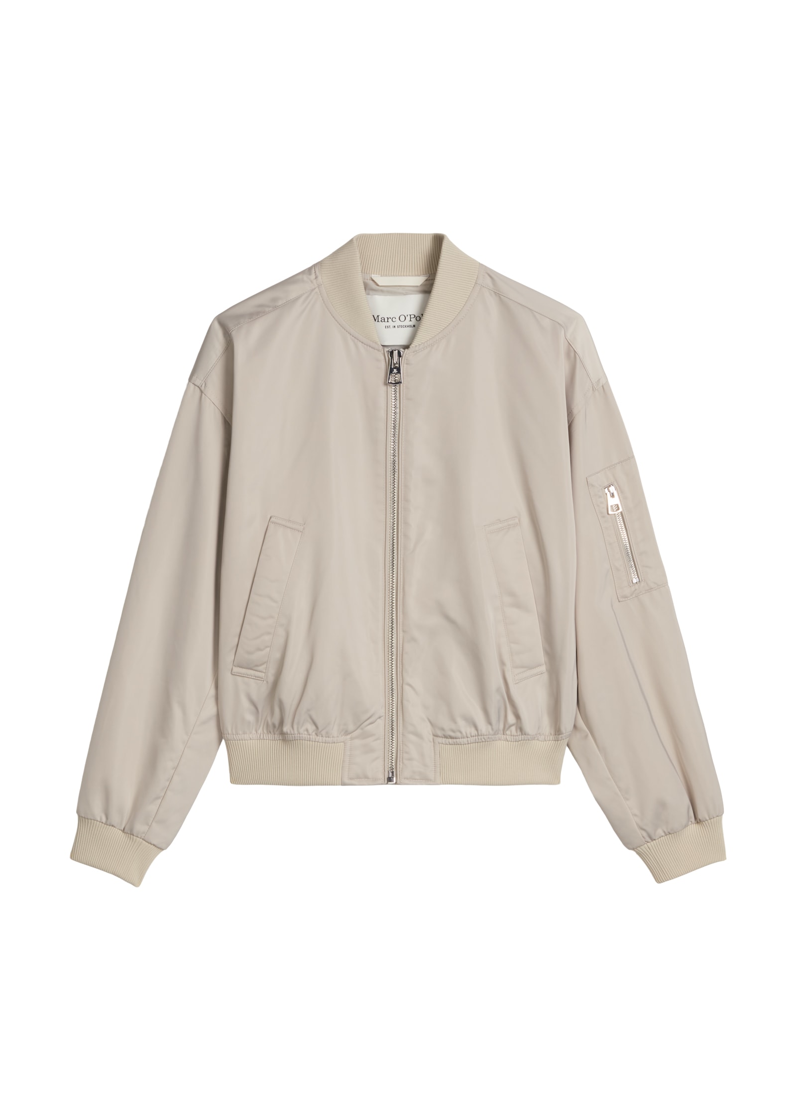 Marc O'Polo Blouson ohne Kapuze regular Fit, mit praktischen Eingrifftaschen, leicht gefüttert