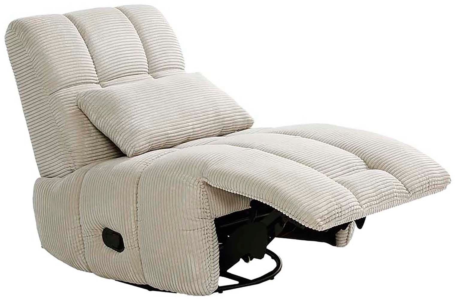 Jockenhöfer Gruppe Fauteuil de relaxation »Doncaster, B: 84 cm, Sitzhöhe: 50 cm« avec fonction rotation, balançoire, relaxation & bascule, tissu velours doux